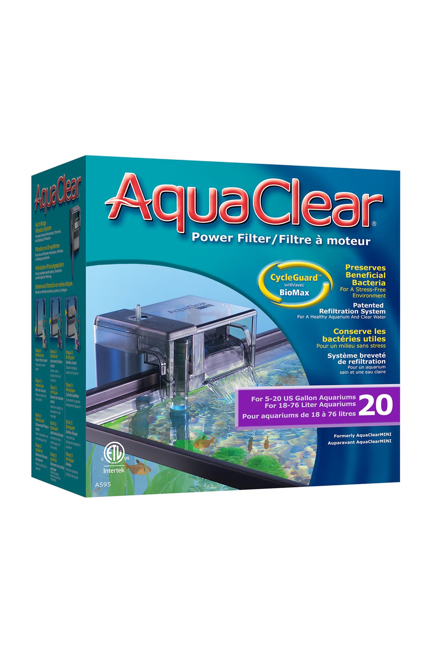 AquaClear 20 Filtro Mochila