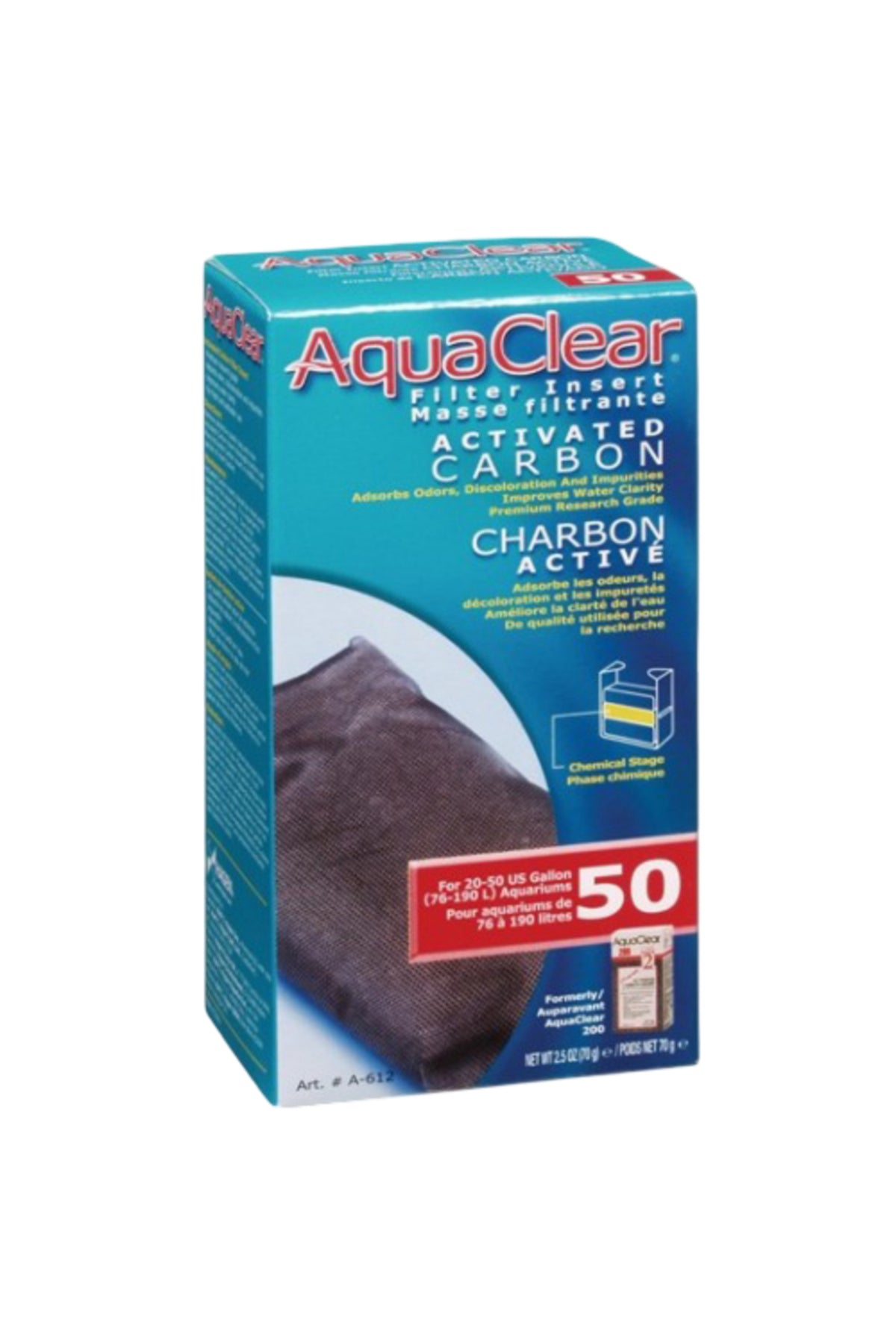 AquaClear 50 Eliminador de Amoniaco para acuario