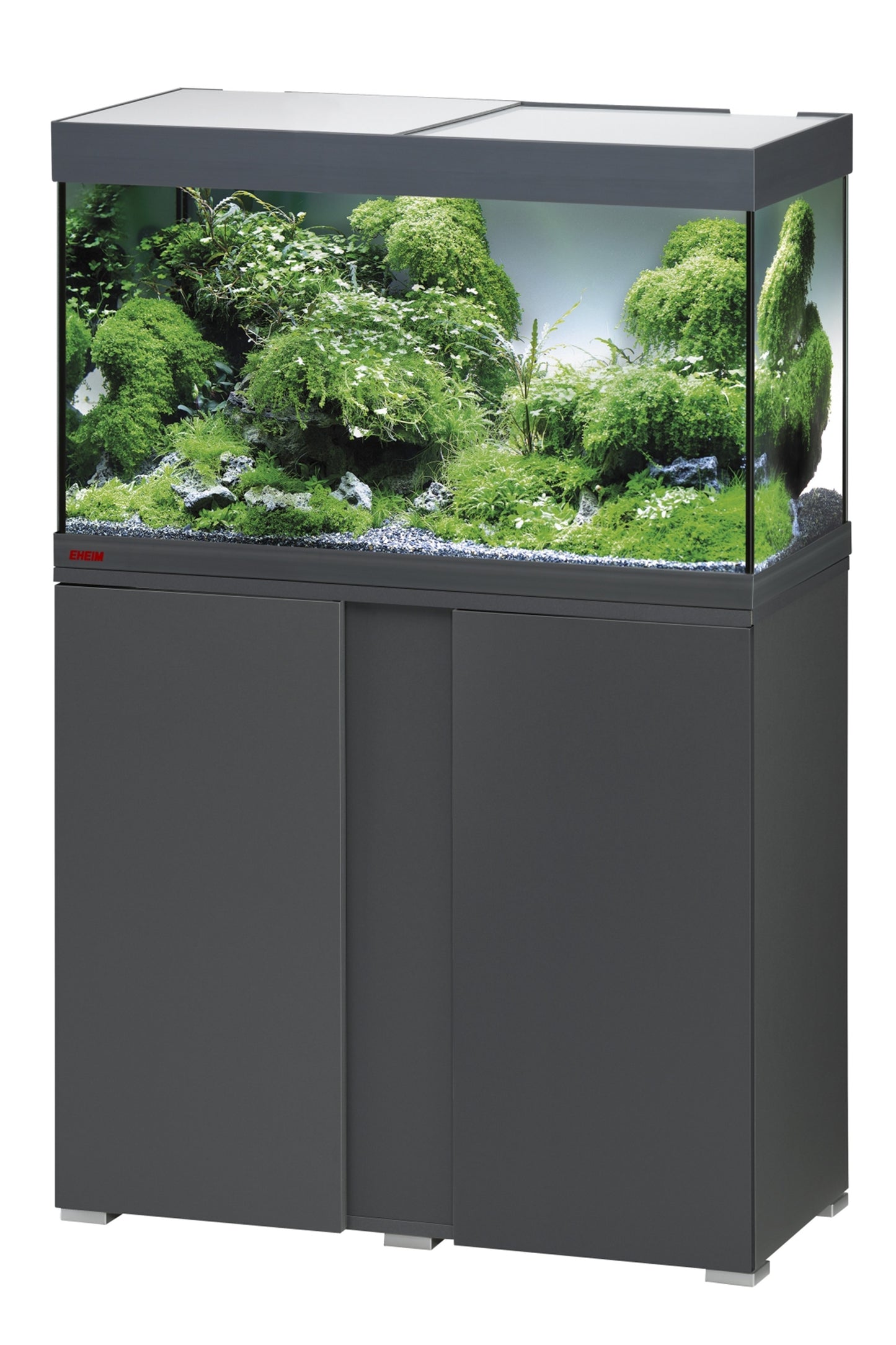 Acuario EHEIM VIVALINE LED 126 litros con mueble Antracita