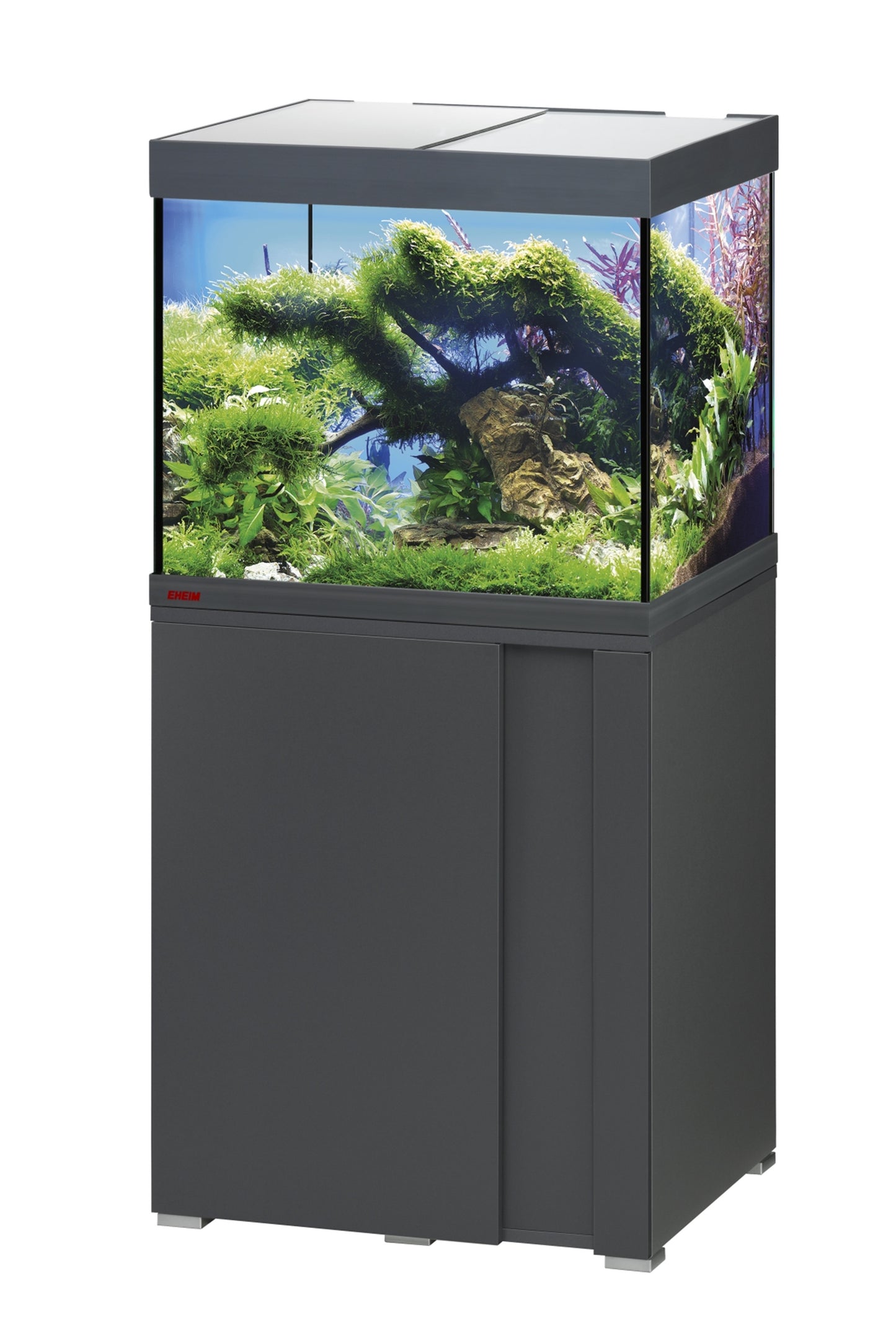 Acuario EHEIM VIVALINE LED 150 litros con mueble Antracita