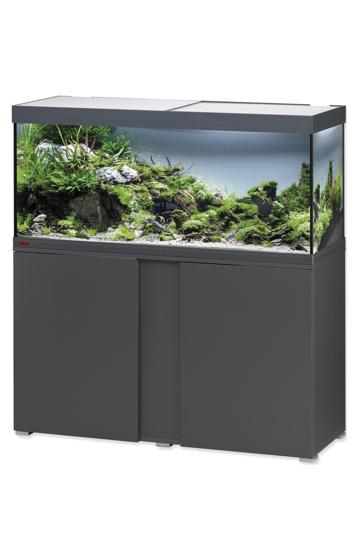 Acuario EHEIM VIVALINE LED 180 litros con mueble Antracita