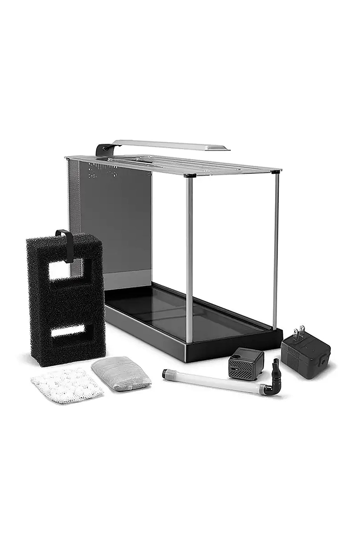 Fluval - Acuario SPEC Nano Negro de 19 litros