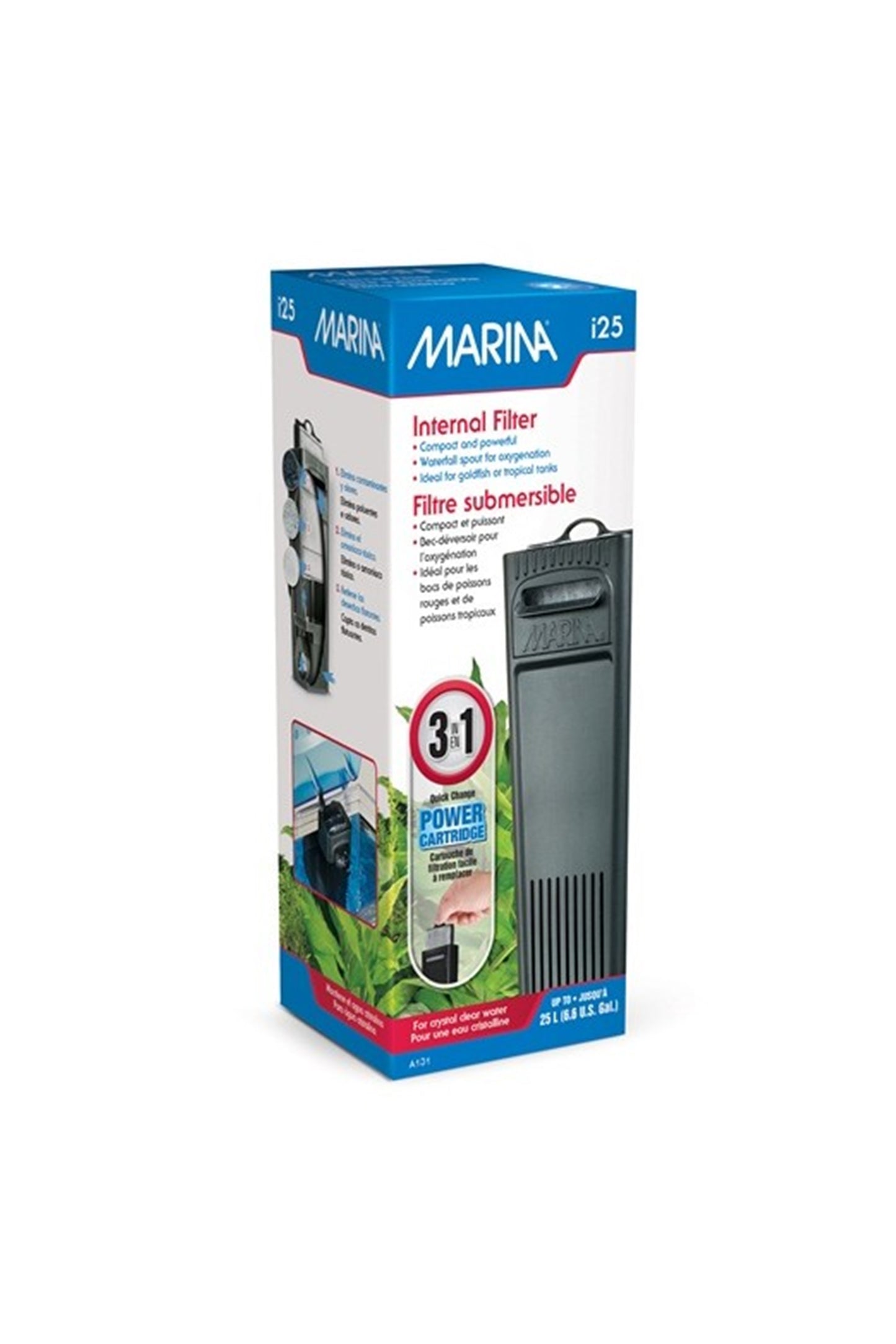 Marina - I25 Mini Filtro Interno, 25L
