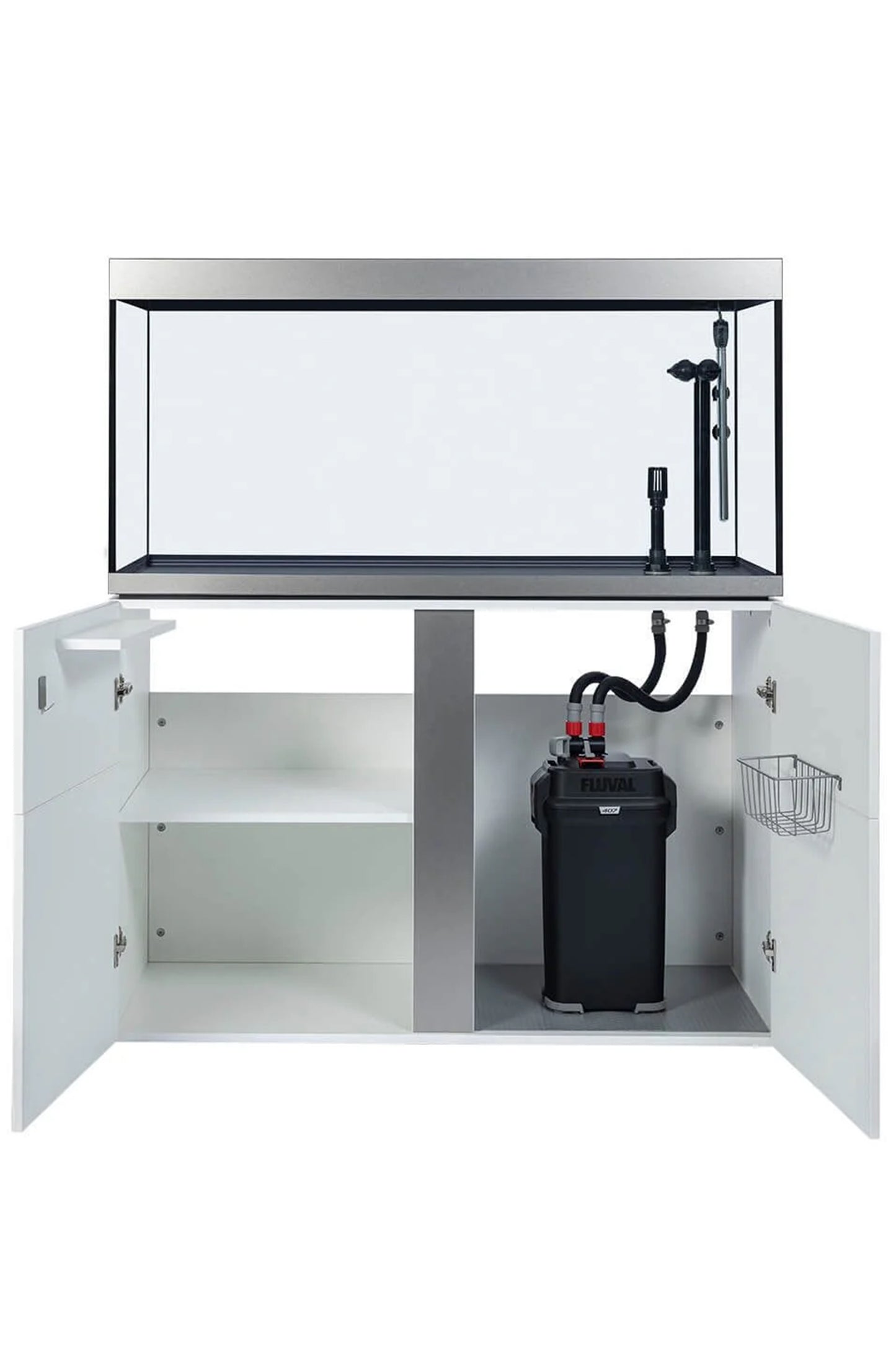 Acuario Fluval SIENA de 332 litros con mueble en Blanco