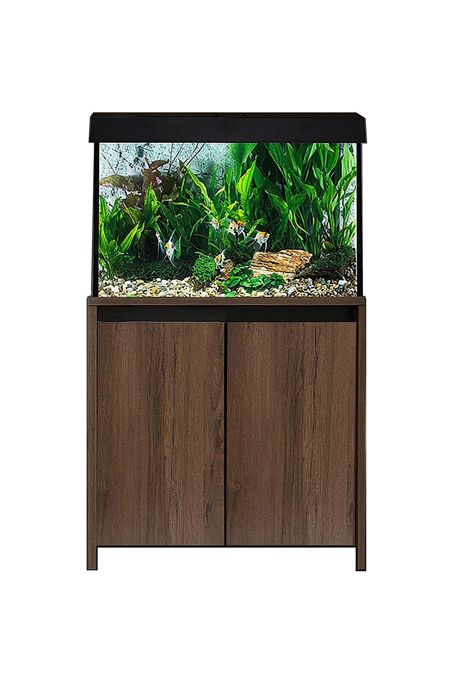 Acuario Roma 125 litros con mueble Nogal