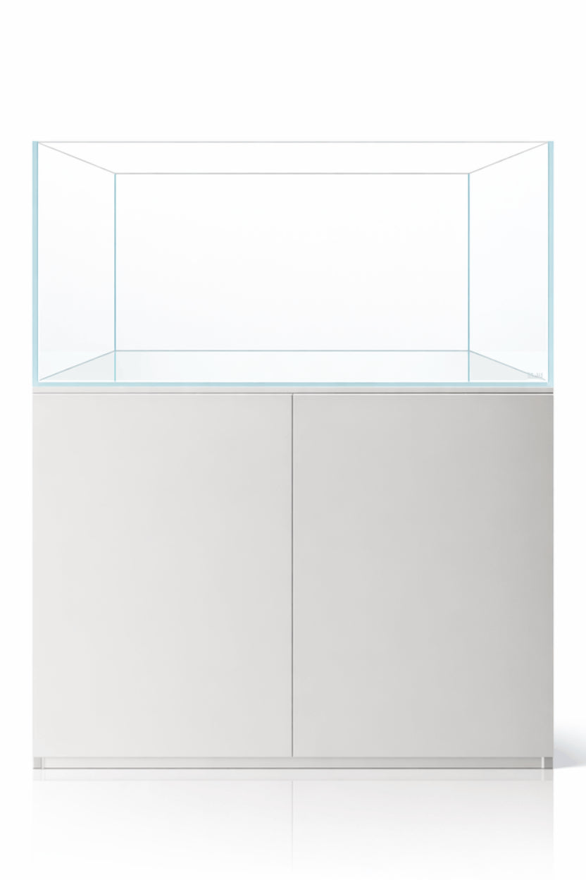 Acuario Gran Cubic SUPER AQUASCAPING 122 de 366 litros en Blanco