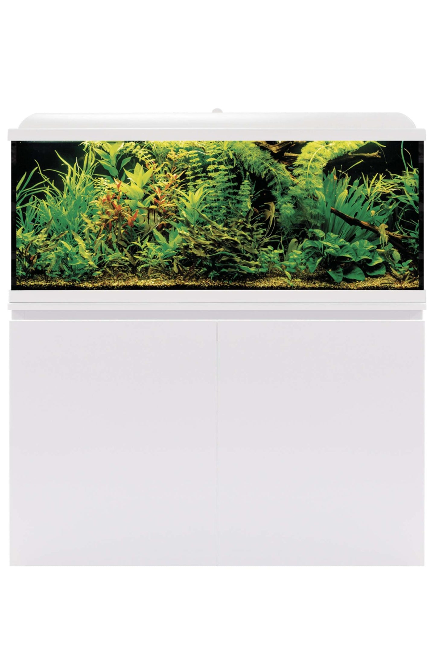 AquaLED PRO 240 - Acuario de 240 litros con mueble Blanco