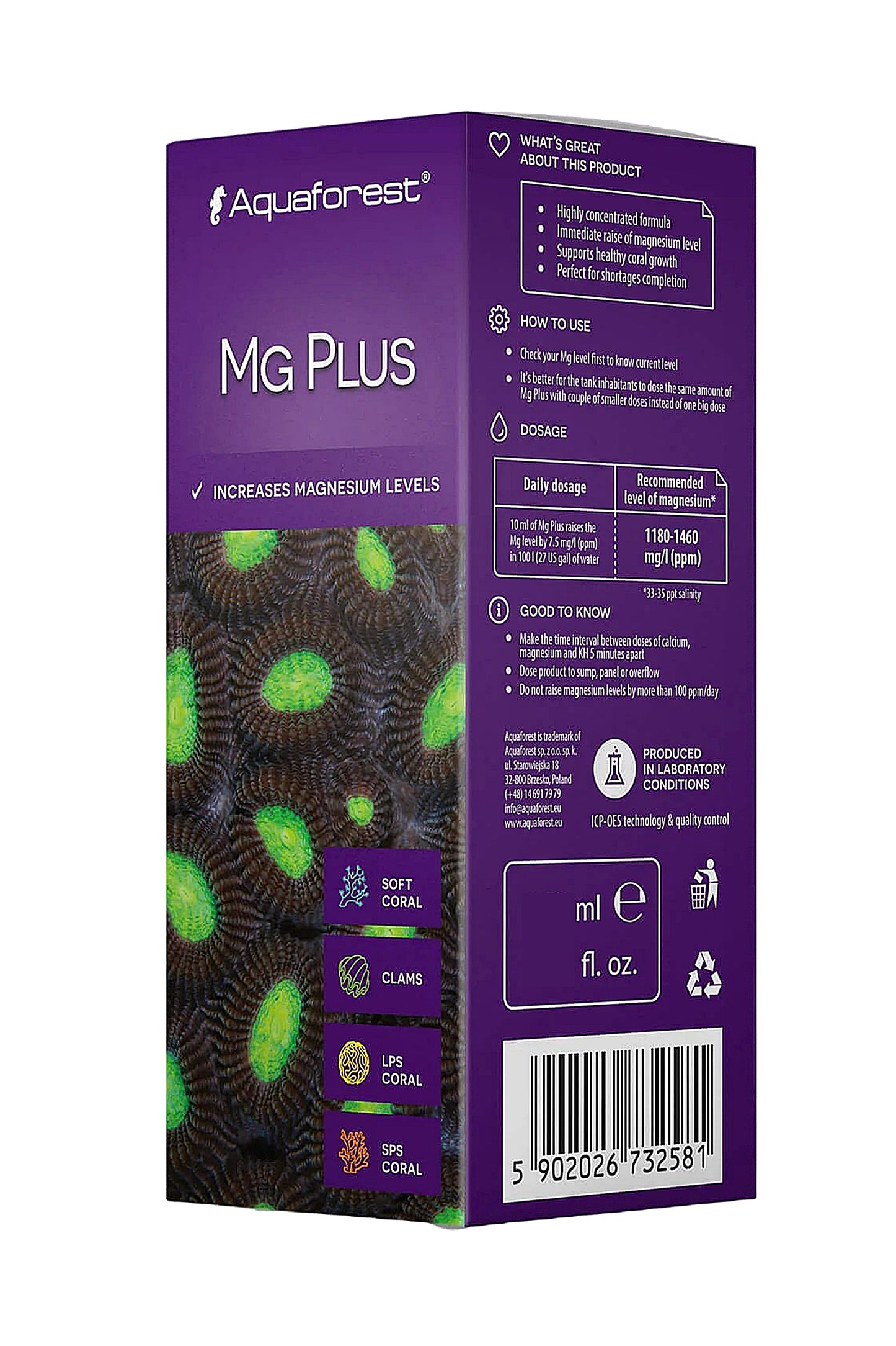 Aquaforest - Mg Plus 250 ml.