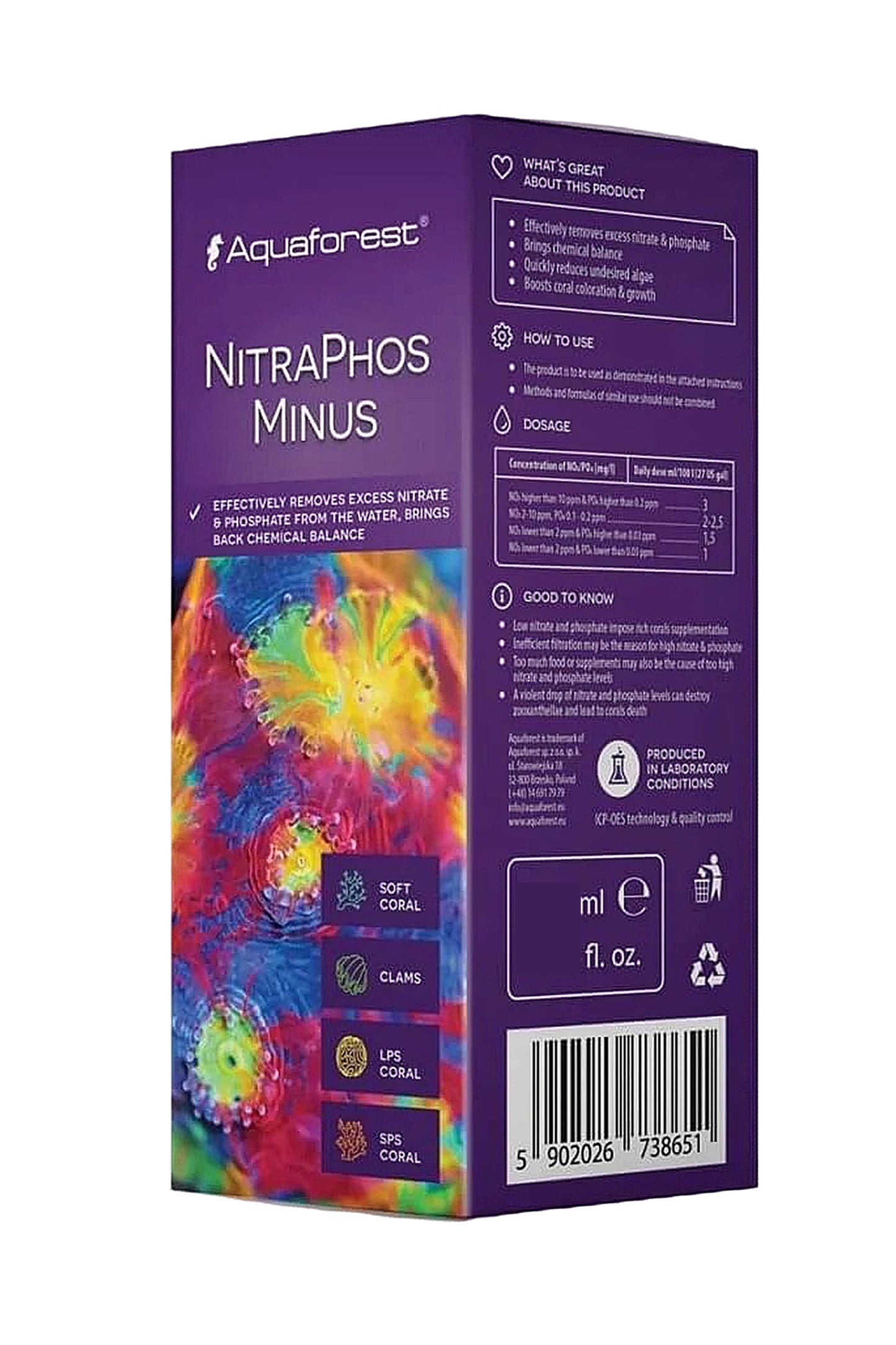 Aquaforest - Nitraphos Minus 2 Litros.