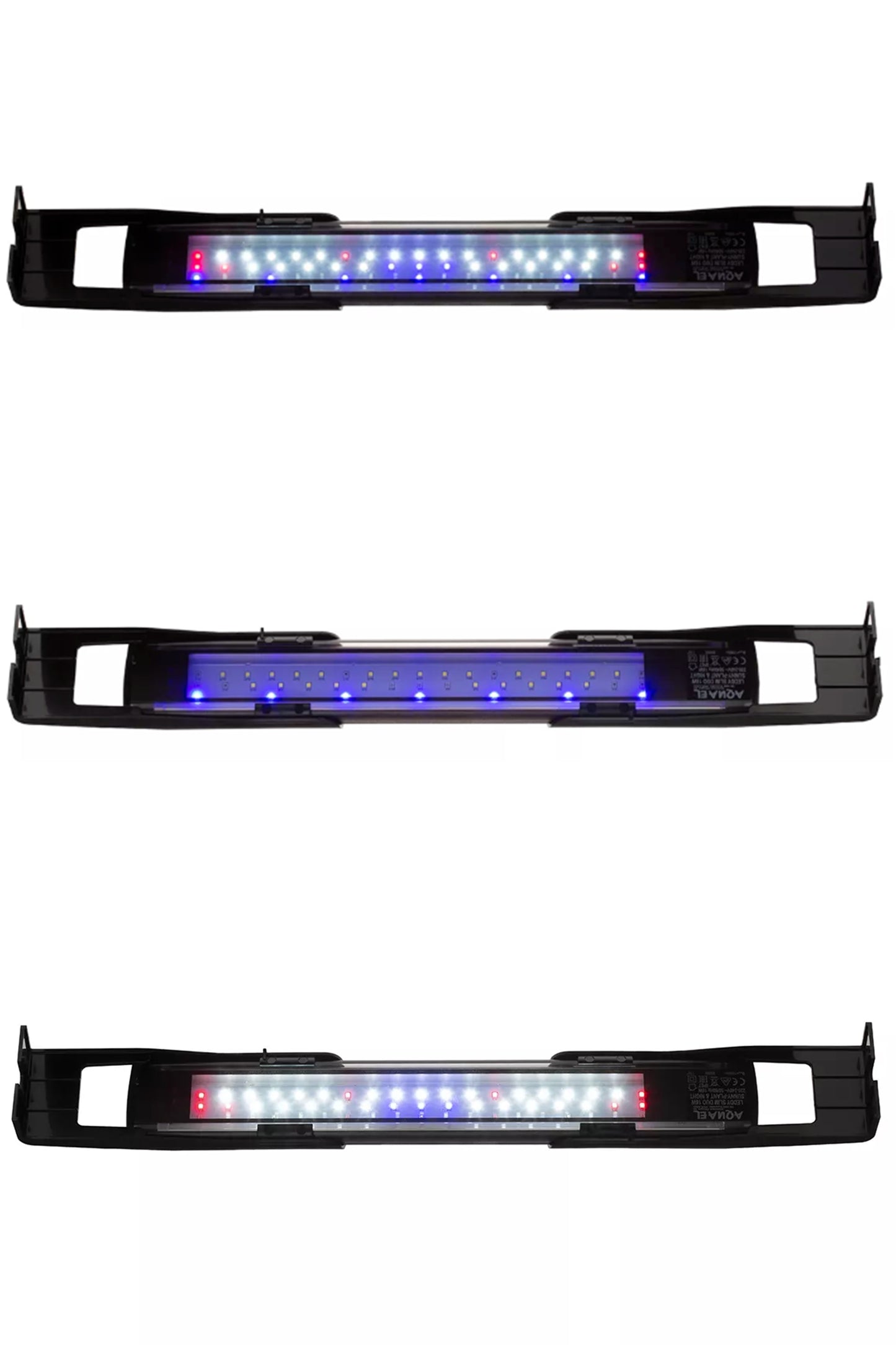 AQUAEL - Iluminación LEDDY SLIM DUO Sunny Plant & Night 16W (Negra)