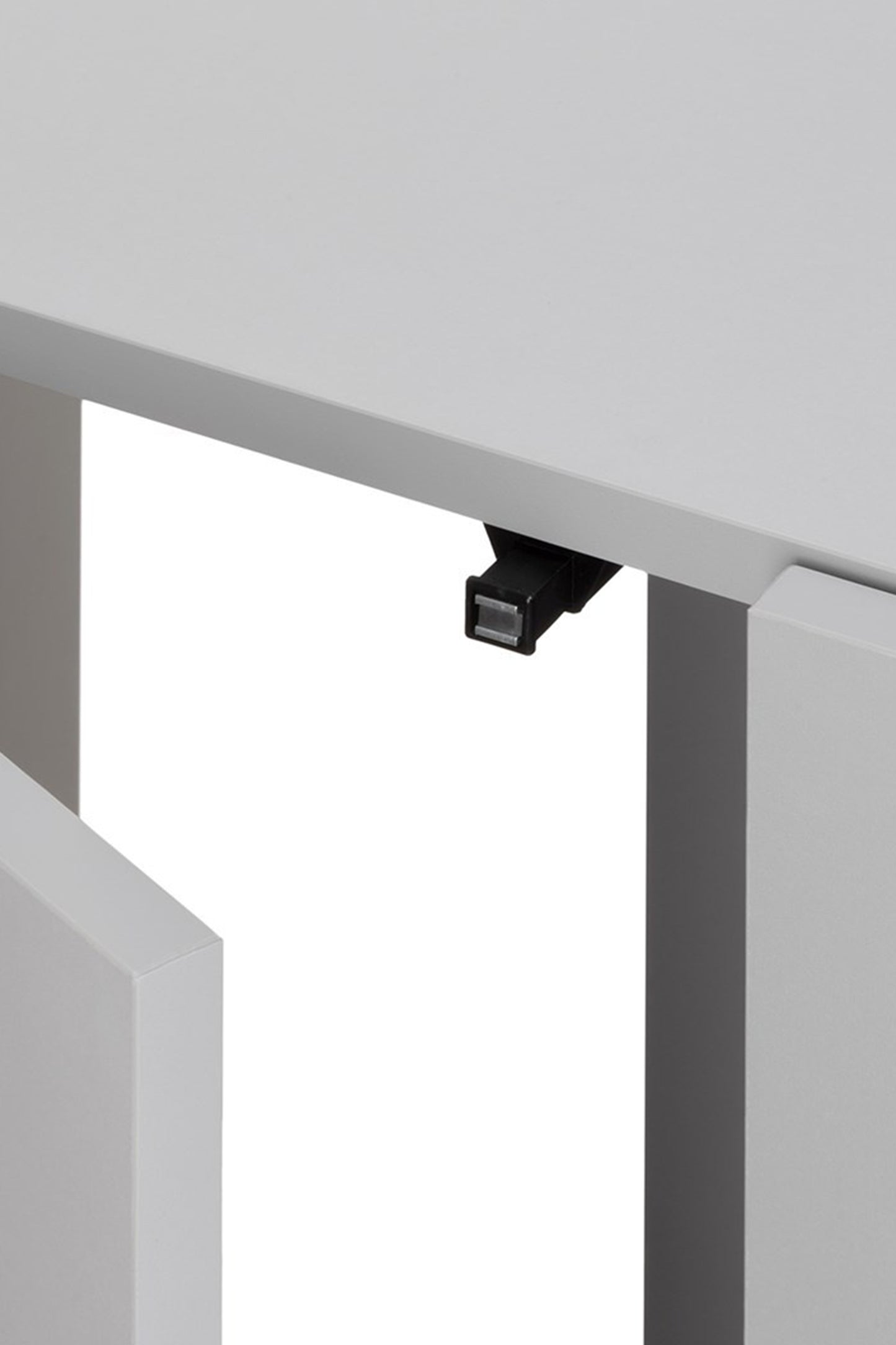 Opti Tank 100 de 200 litros - Urna de cristal óptico con mueble Gris
