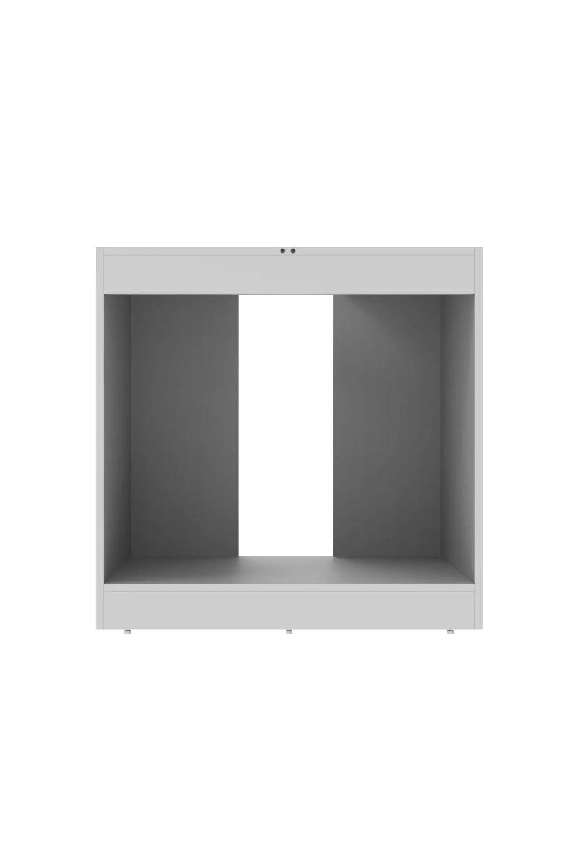 Mesa WATERBOX - Base de 90x50 cm en Blanco