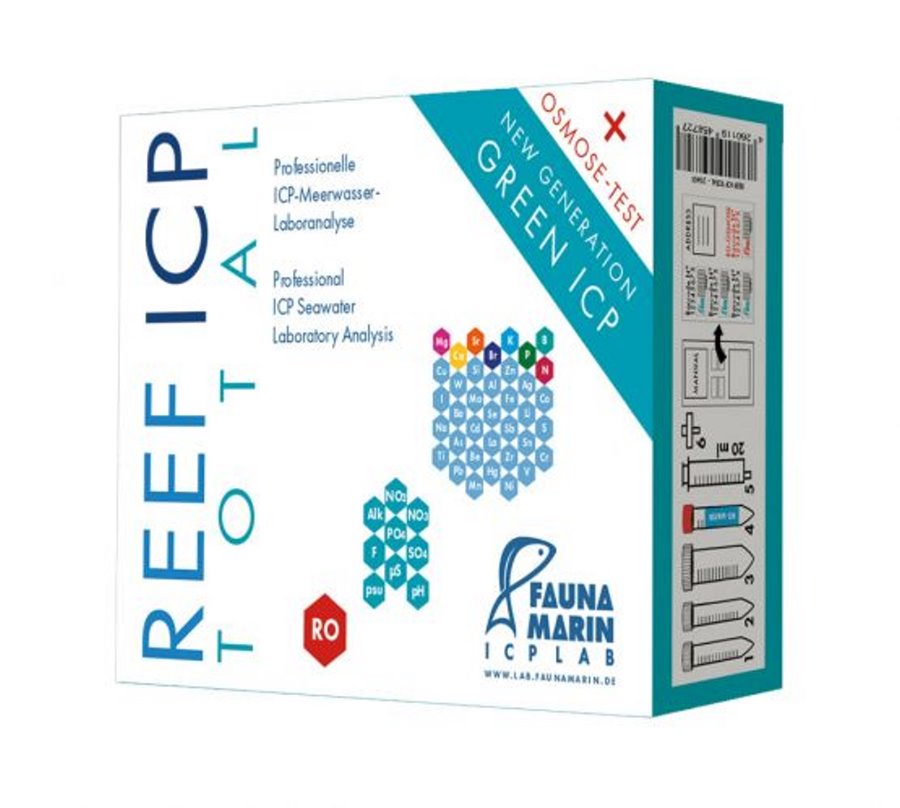 Fauna Marin - Reef ICP Test "Total" (6 Test)