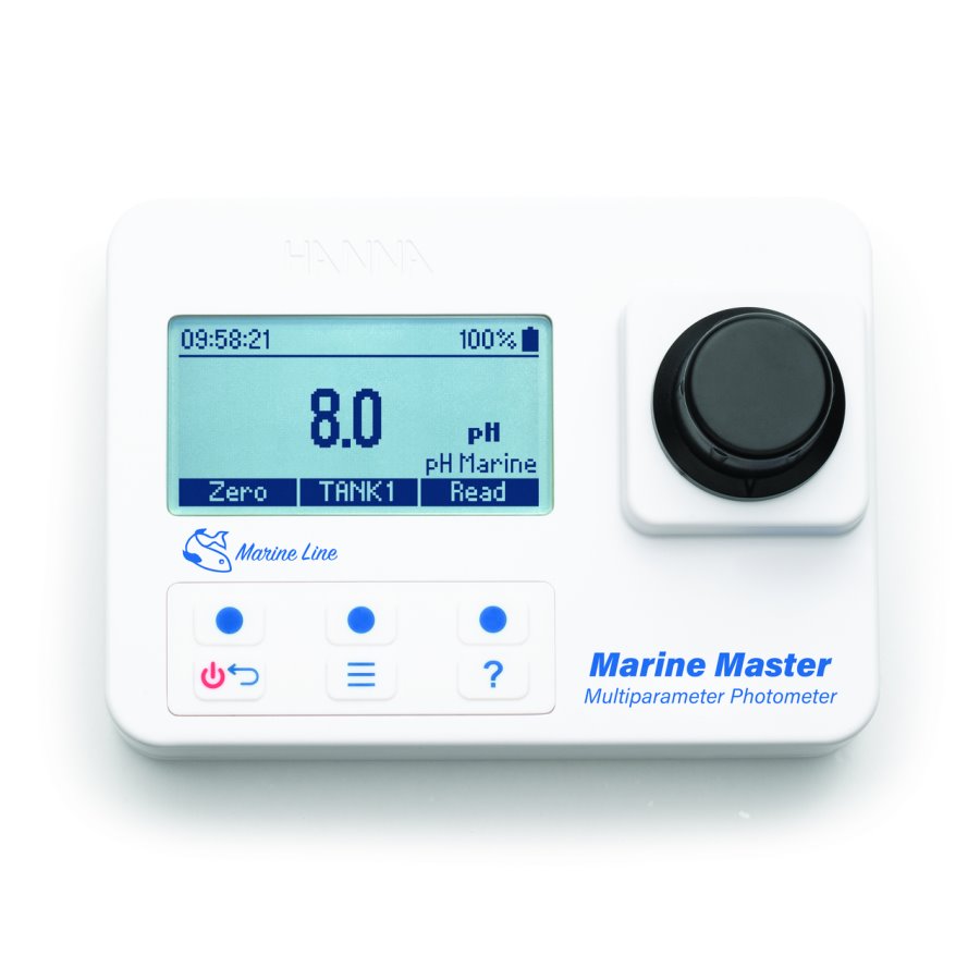 HANNA - Nuevo Marine Master Hi97115C (Ph Alcalinidad Calcio Nitrato Nitrito y Fosfato) Nuevo Bluetooth