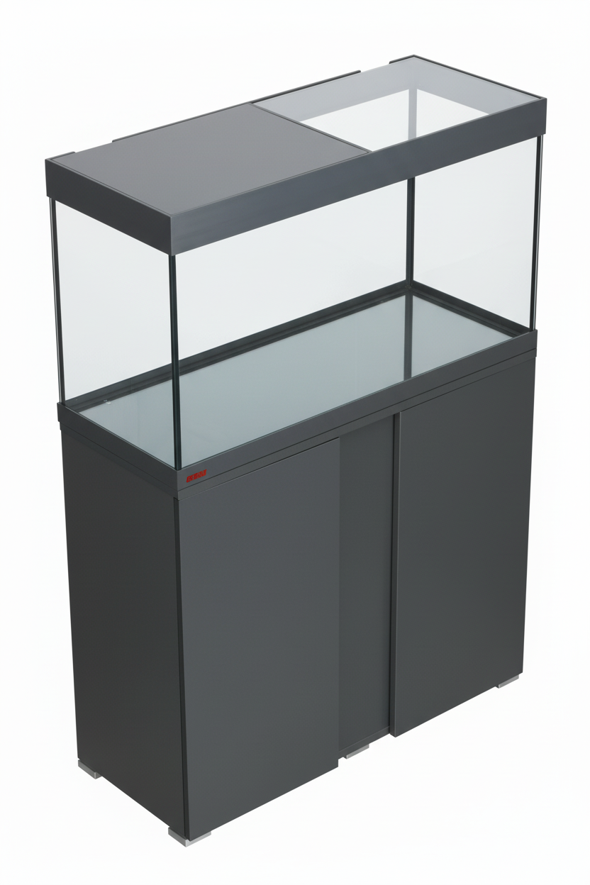 Acuario EHEIM VIVALINE LED 126 litros con mueble Antracita