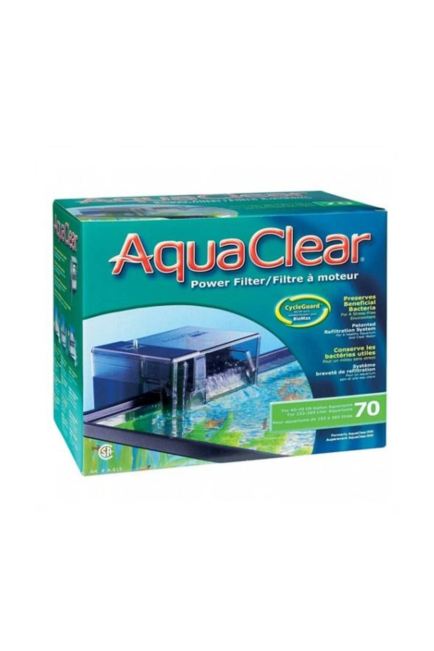 AquaClear 70 Filtro Mochila