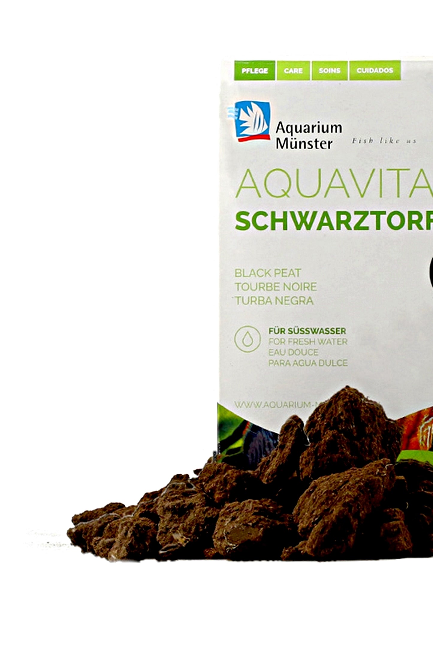 Aquarium Münster - Aquavital Schwarztorf 1200 ml.