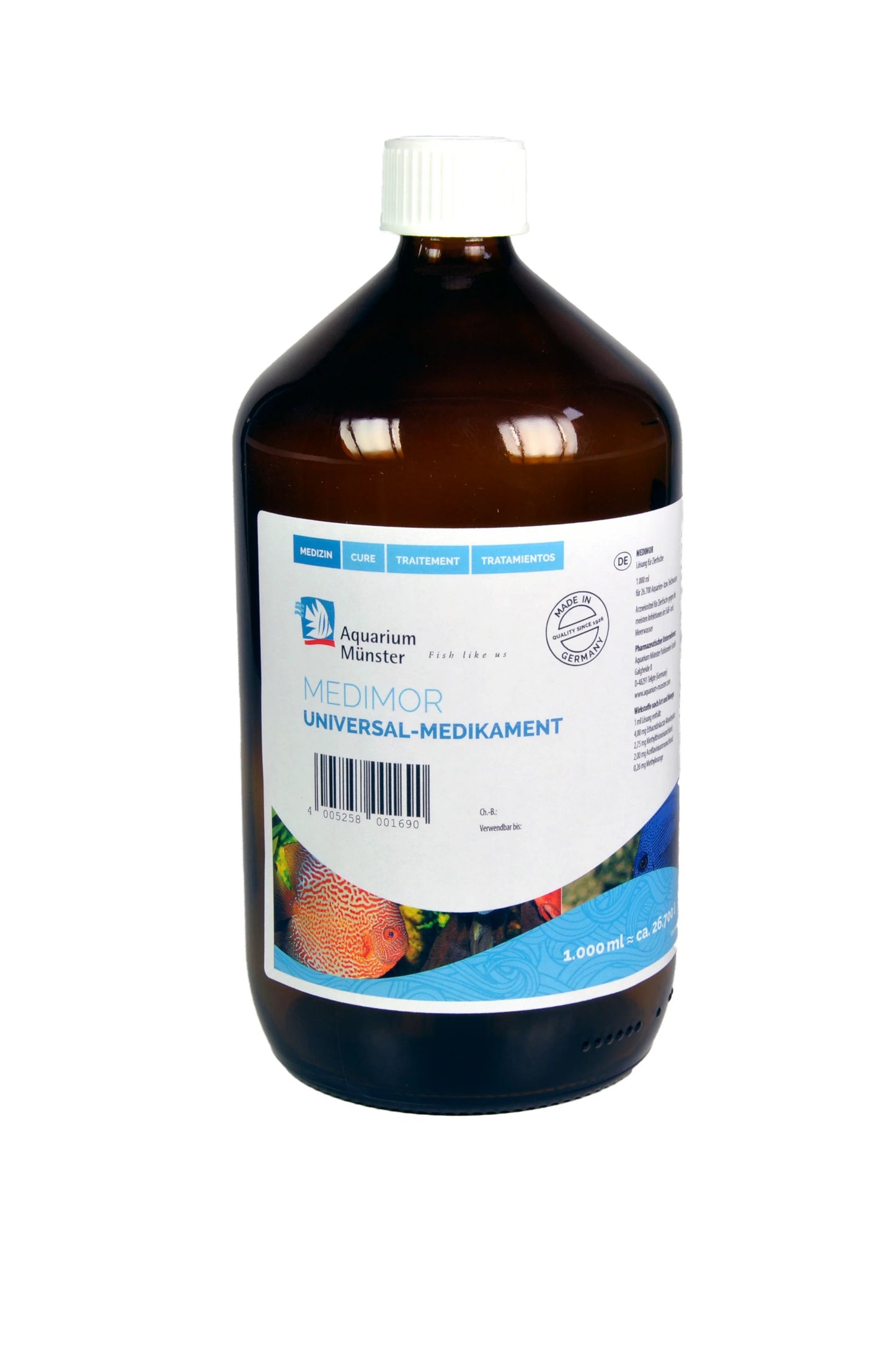 Aquarium Münster - Medimor 1000 ml.