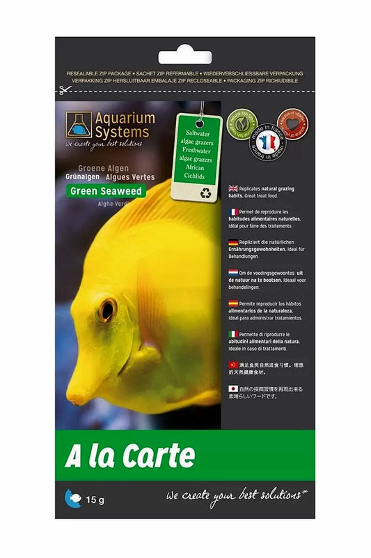 Aquarium Systems - Grünalgen - A La Carte - Umschlag 15 gr.