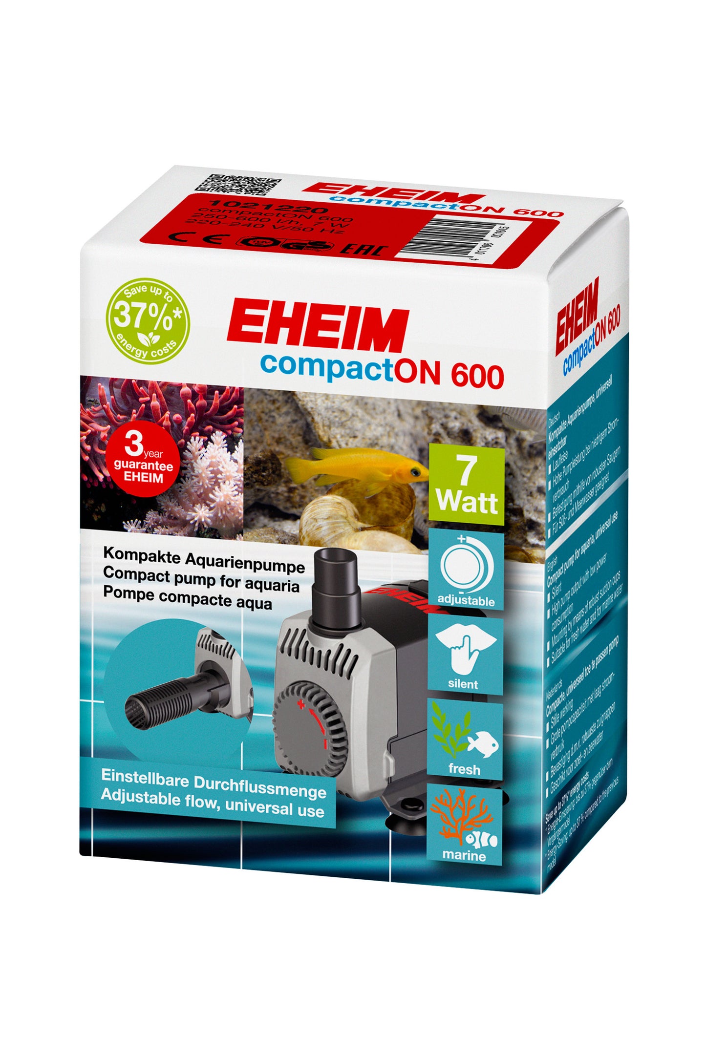 Eheim - 1021220 Eheim Compacto Em 600