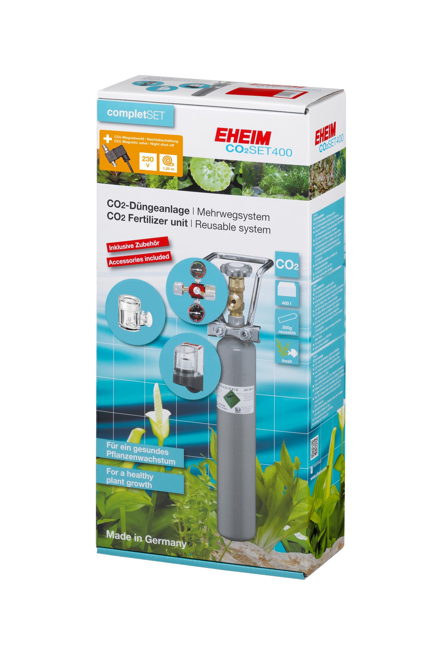 EHEIM - Conjunto CO2 400 com Garrafa