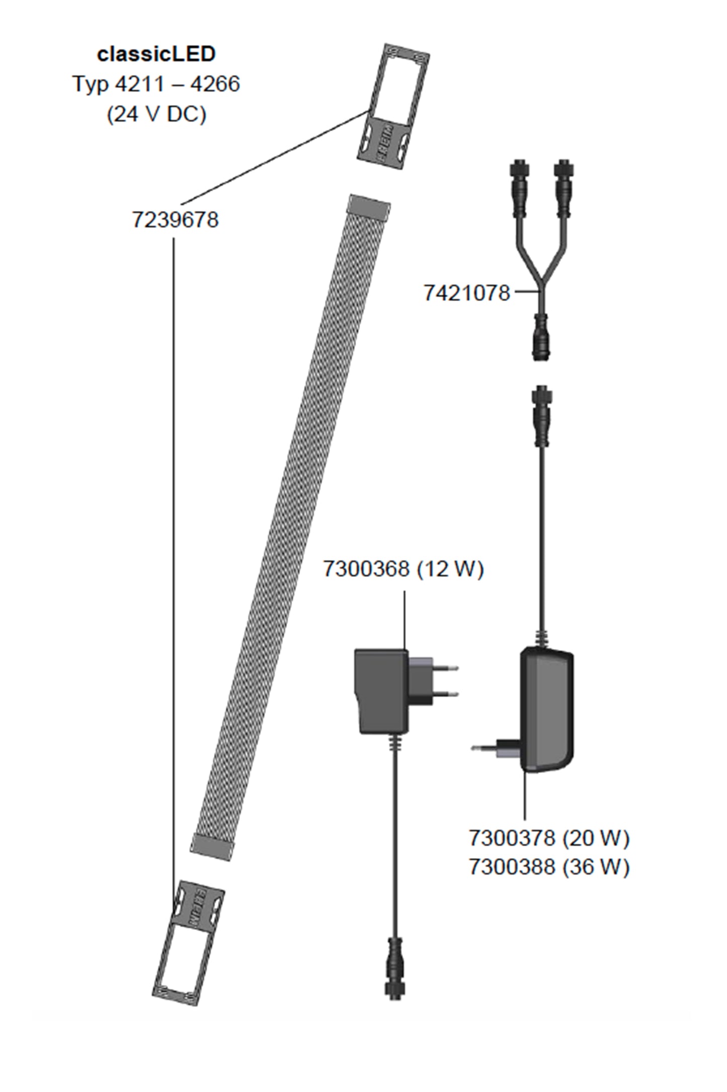 Eheim - 4261011 Eheim Clássico Led - 55 cm 7,7 W