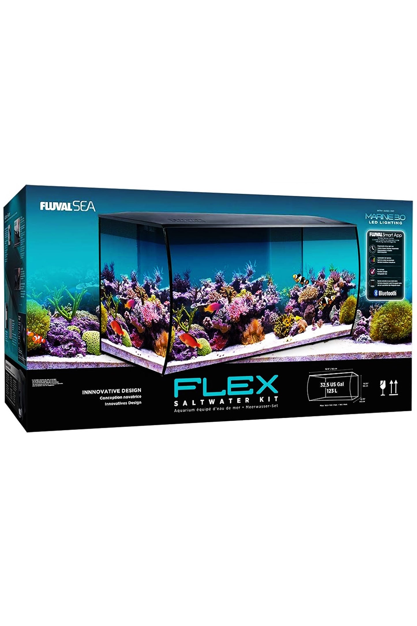 Fluval - Flex Marine 123 Litros