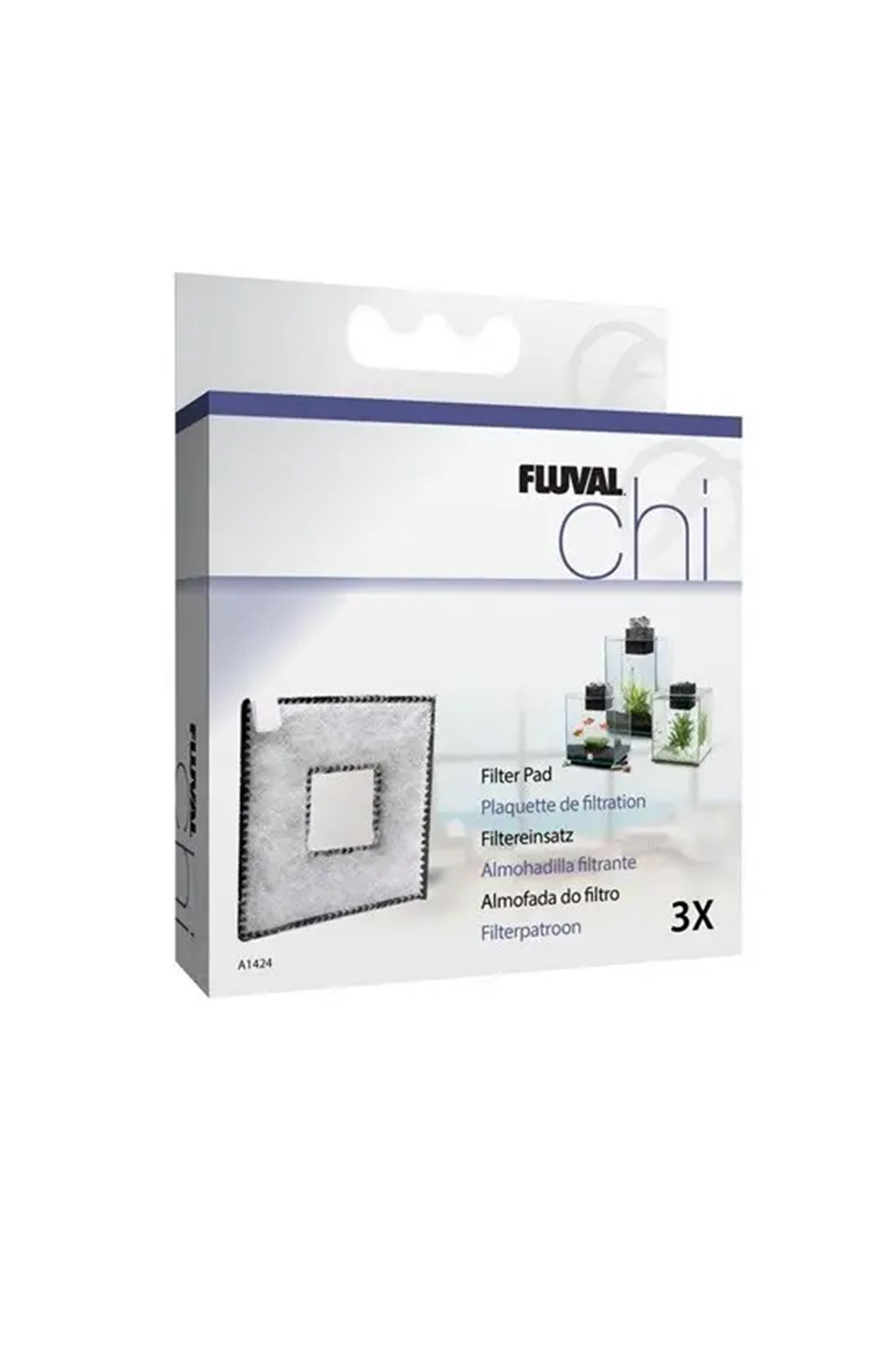 Fluval - Chi Ii Carga De Carbon 3Pc