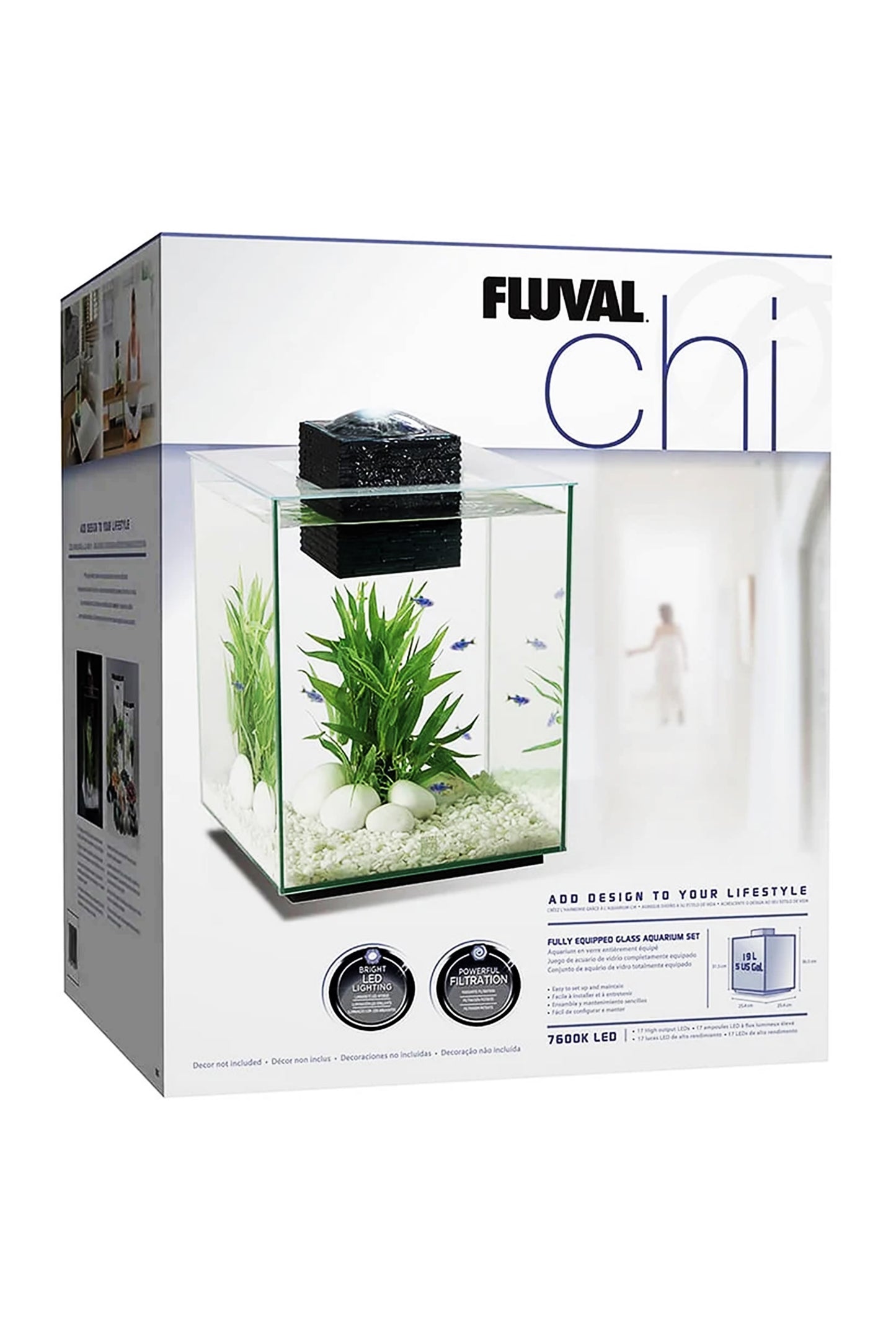 Nano Acuario FLUVAL CHI LI de 19 litros