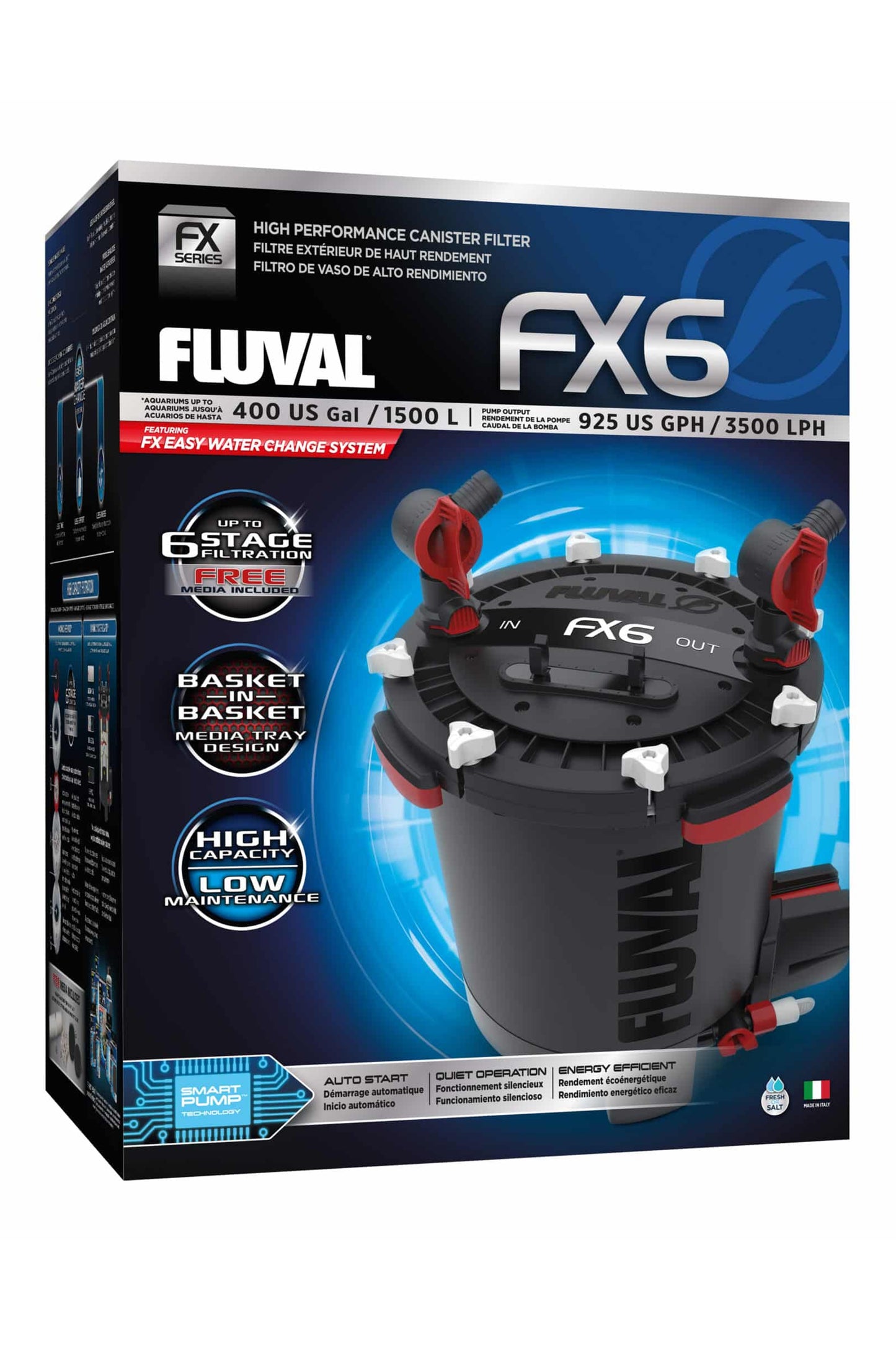 Fluval FX6 Außenfilter (bis 1500 Liter)