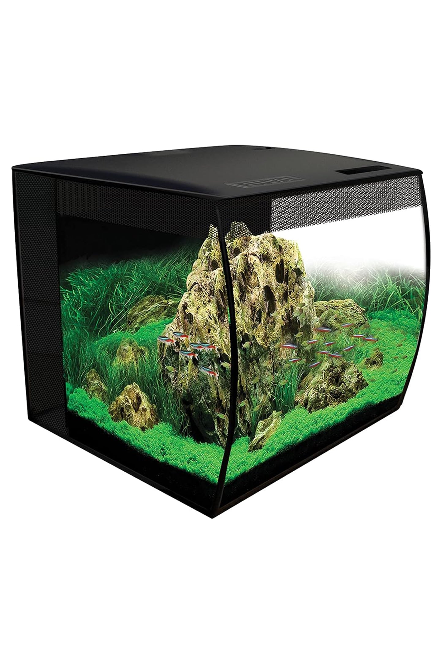 Fluval - Kit Aquário Flex, Preto, 34L