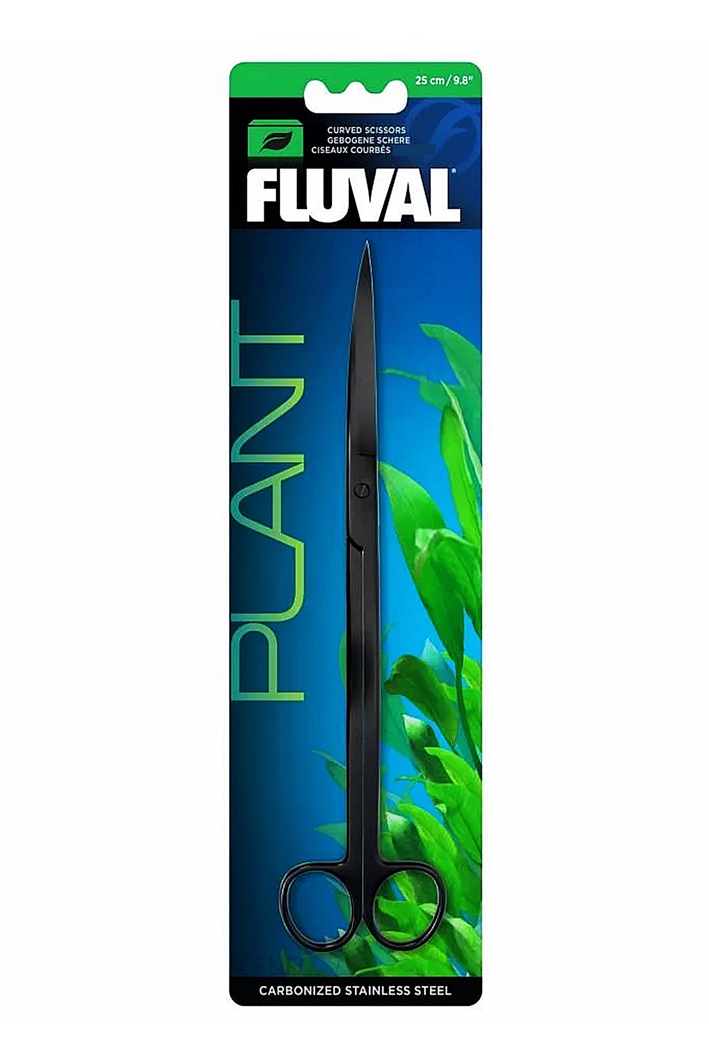 Fluval - Tesoura de Aço Curva para Plantas 25cm