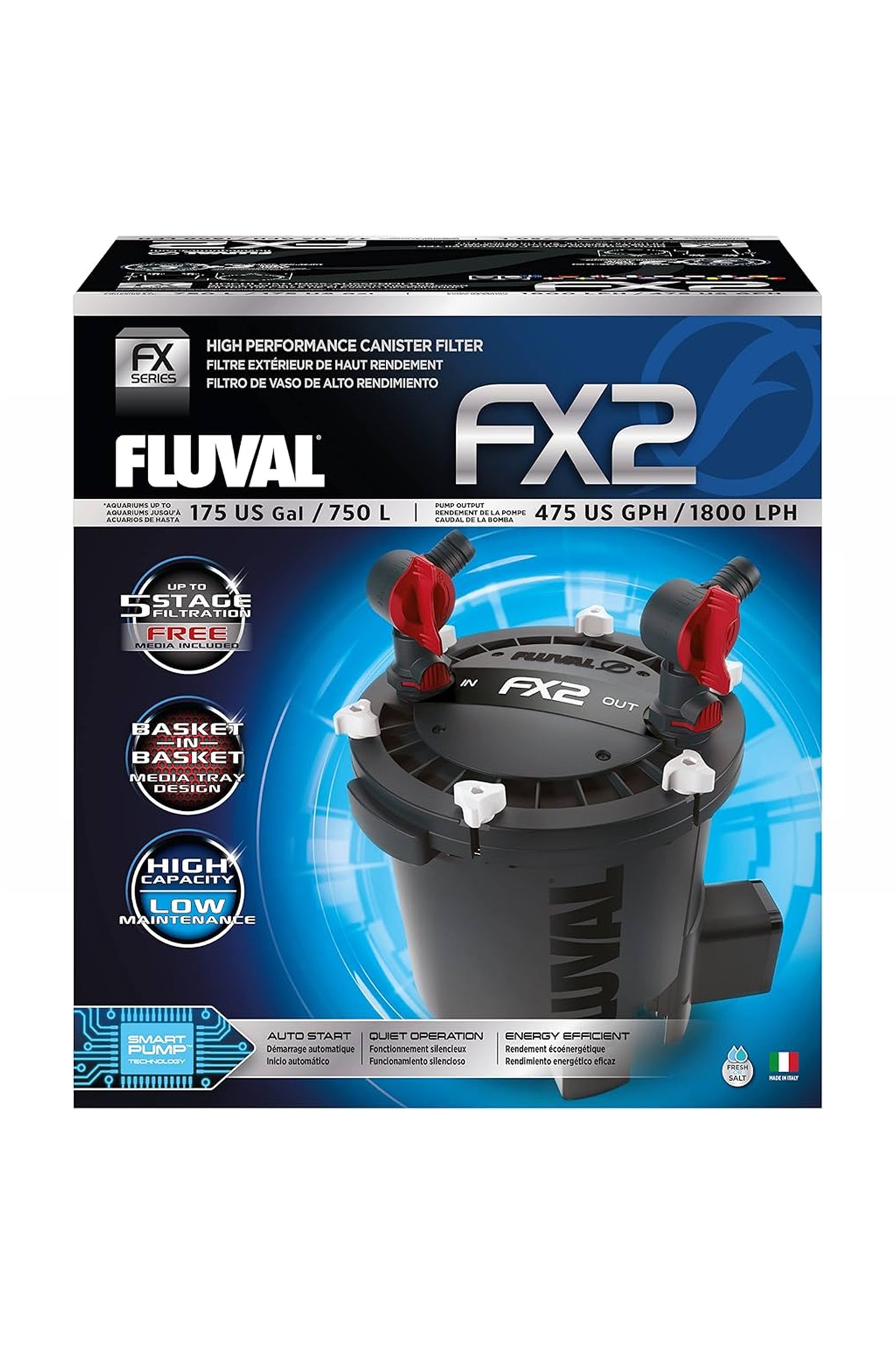 Fluval FX2 Außenfilter (bis 750 Liter)