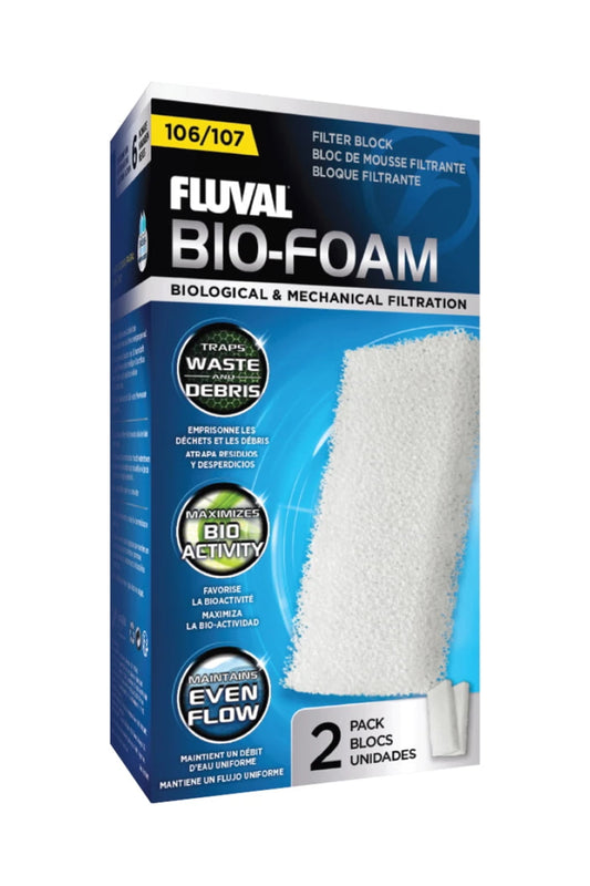 Fluval - Bio-Foam 107 - 2 uds