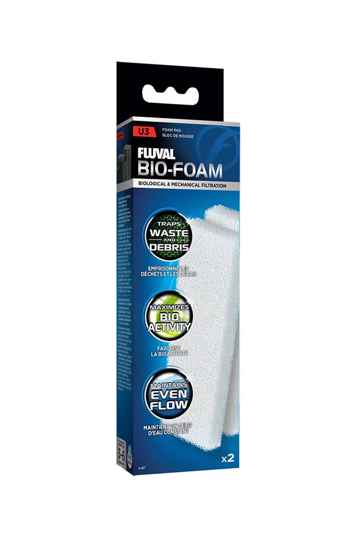 Fluval - Bio-Foam U3 - 2 uds