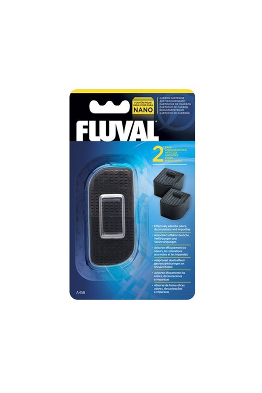 Fluval - Nano Carbón Activado - 2 uds