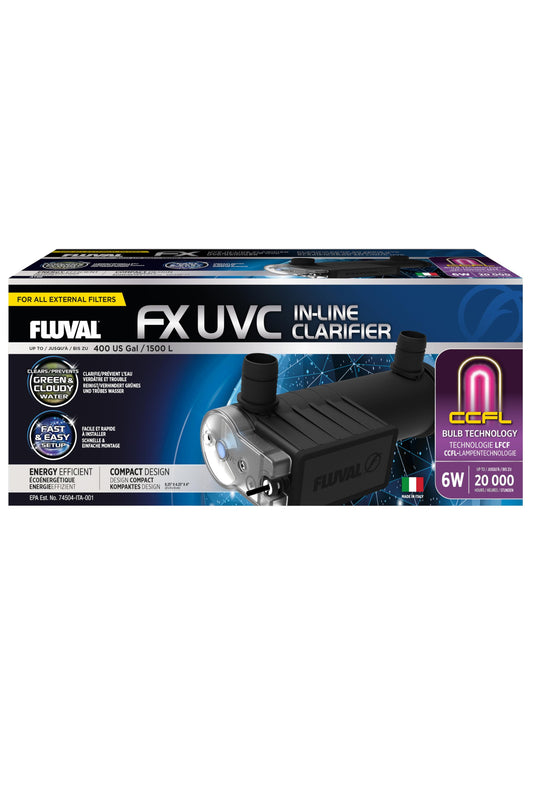 Fluval - FX Clarificador UVC 6W