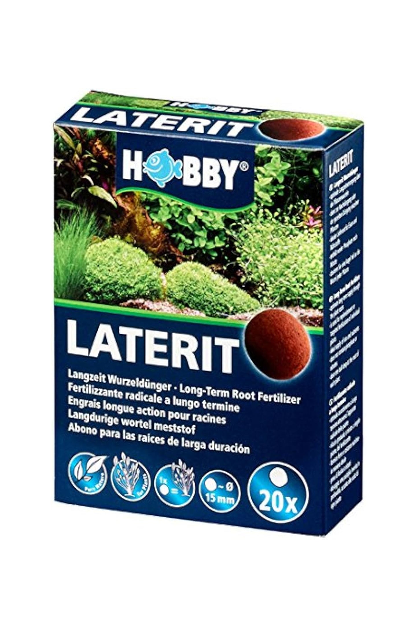 Hobby Dupla - Laterit - Esferas Fertilizantes 100 grs.