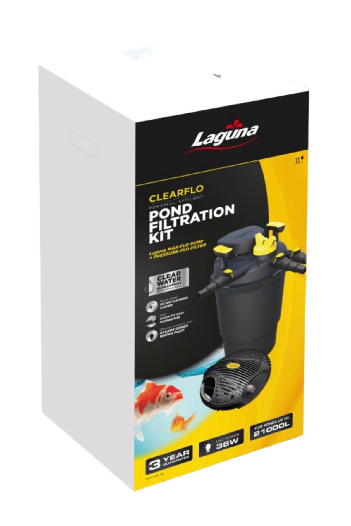 Laguna - Filtro para estanque Clear Flo 4000 Pond Filtration Kit