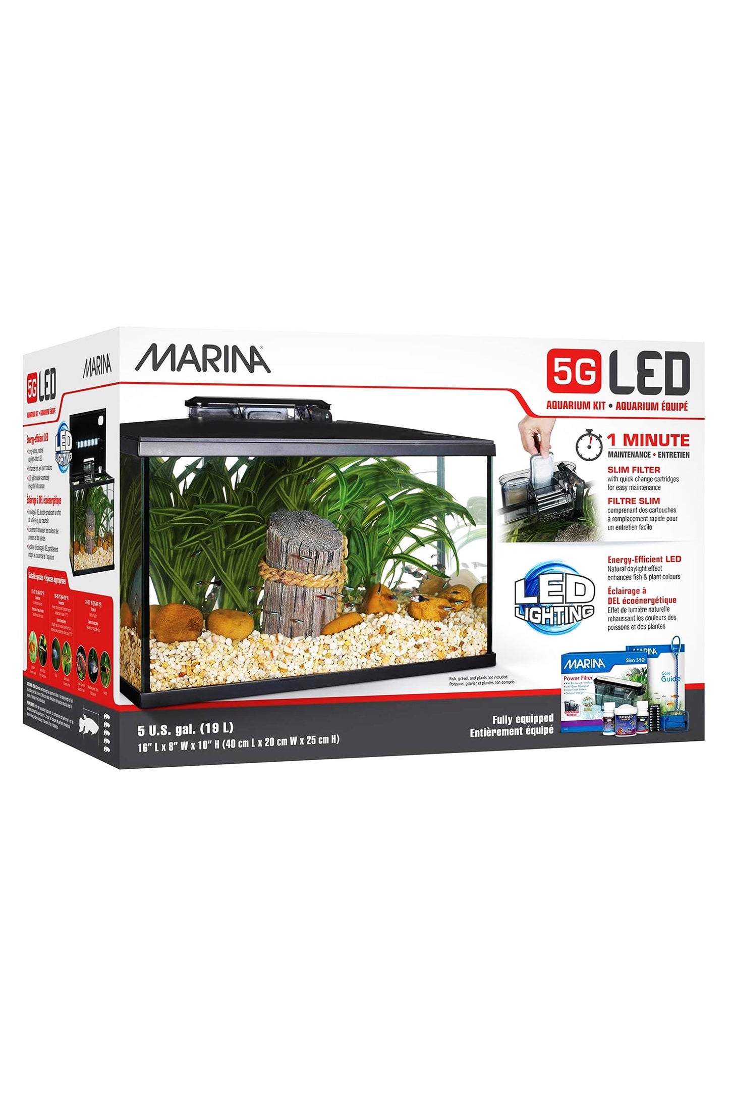 Marina - Led Aquarium Kit 5G, 20L