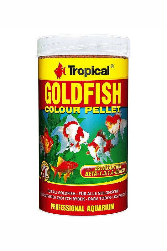 Tropical - Goldfish Color Pellet S 100 ml.