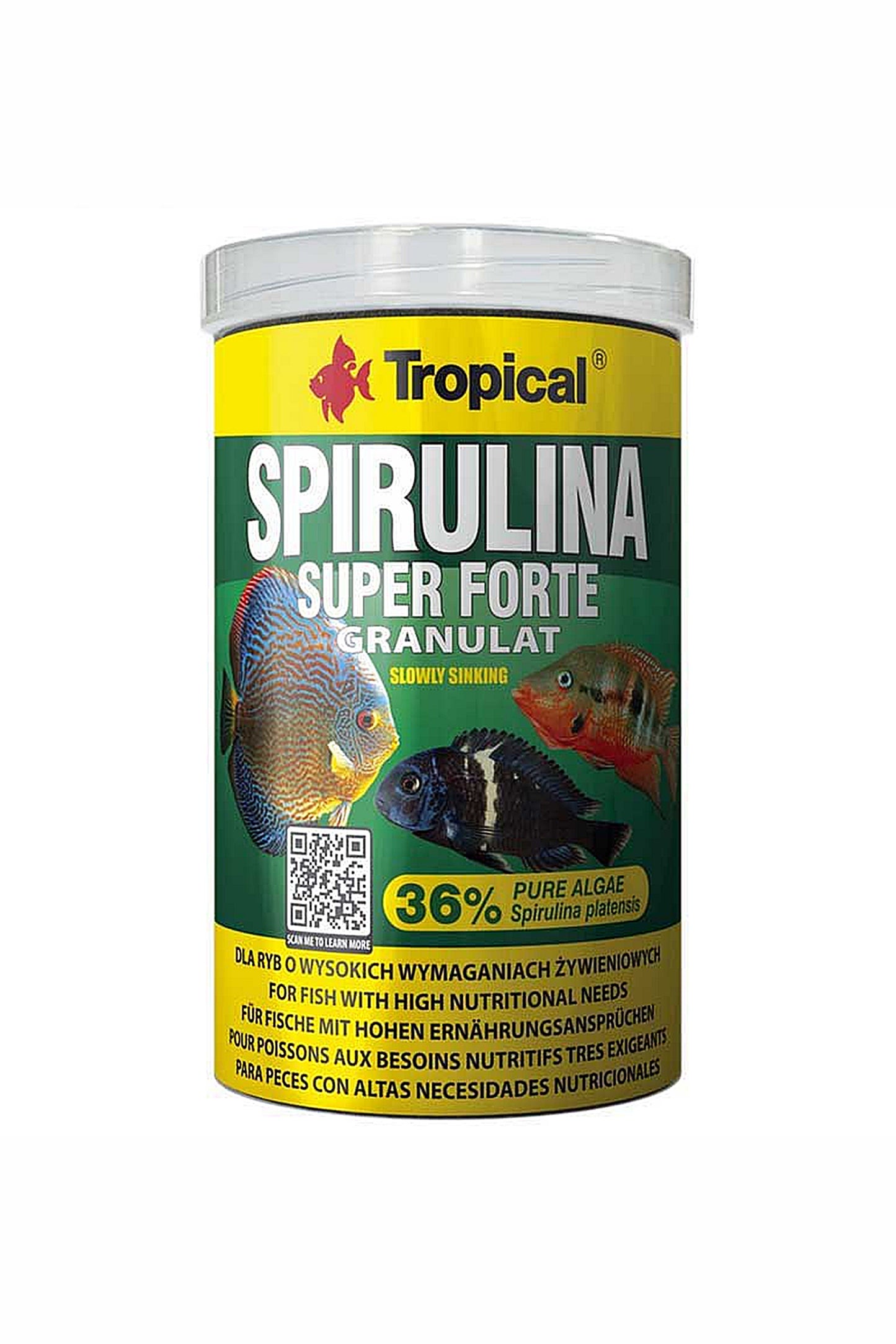 Tropical - Super Spirulina Forte Granulado 100 ml.