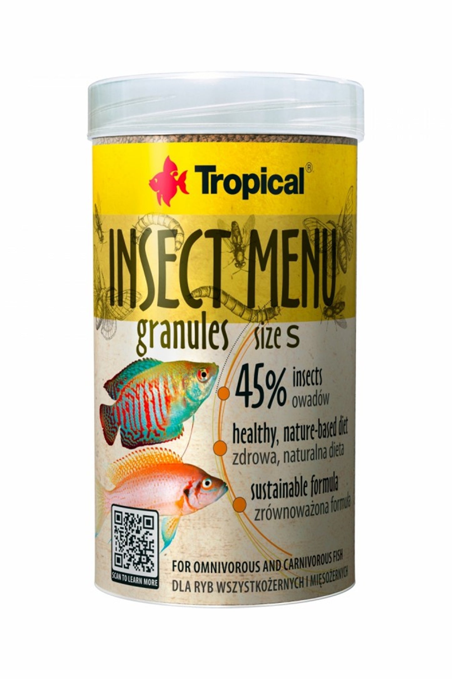 Tropical - Insect Menu Granulado S 100 ml.