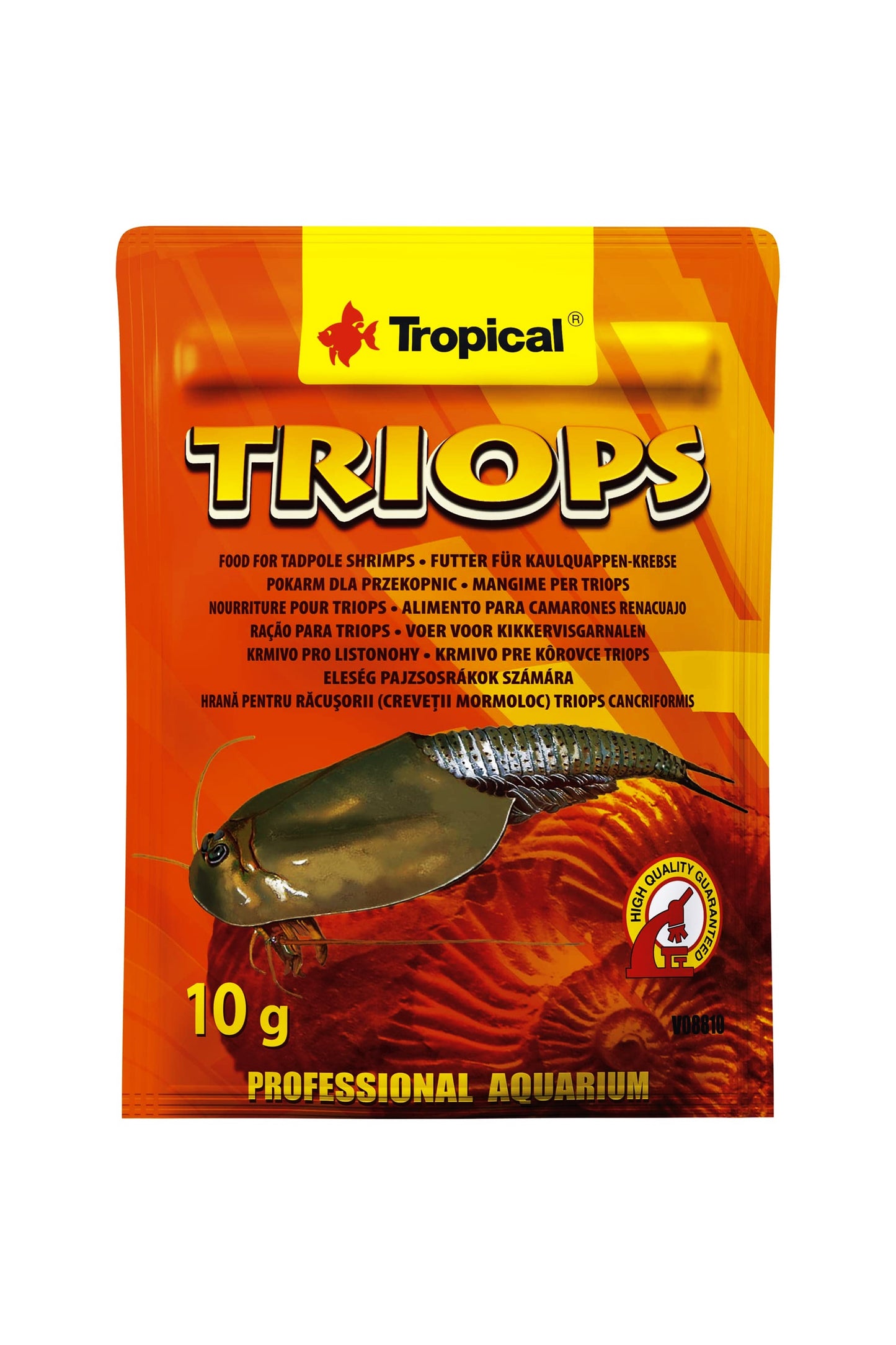 Tropical - Alimento Triops Saco 10G.