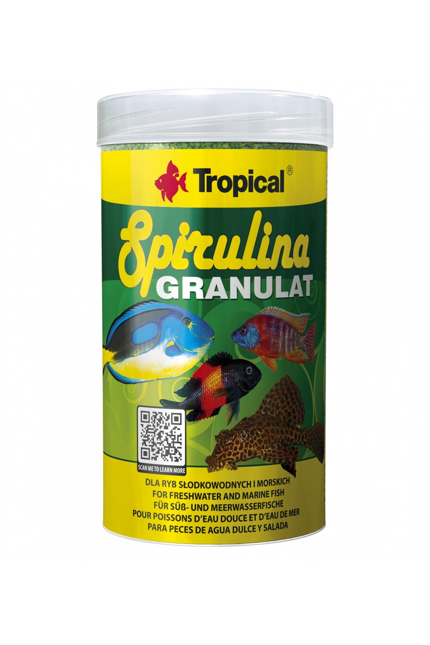 Tropical - Spirulina Granulado 250 ml.