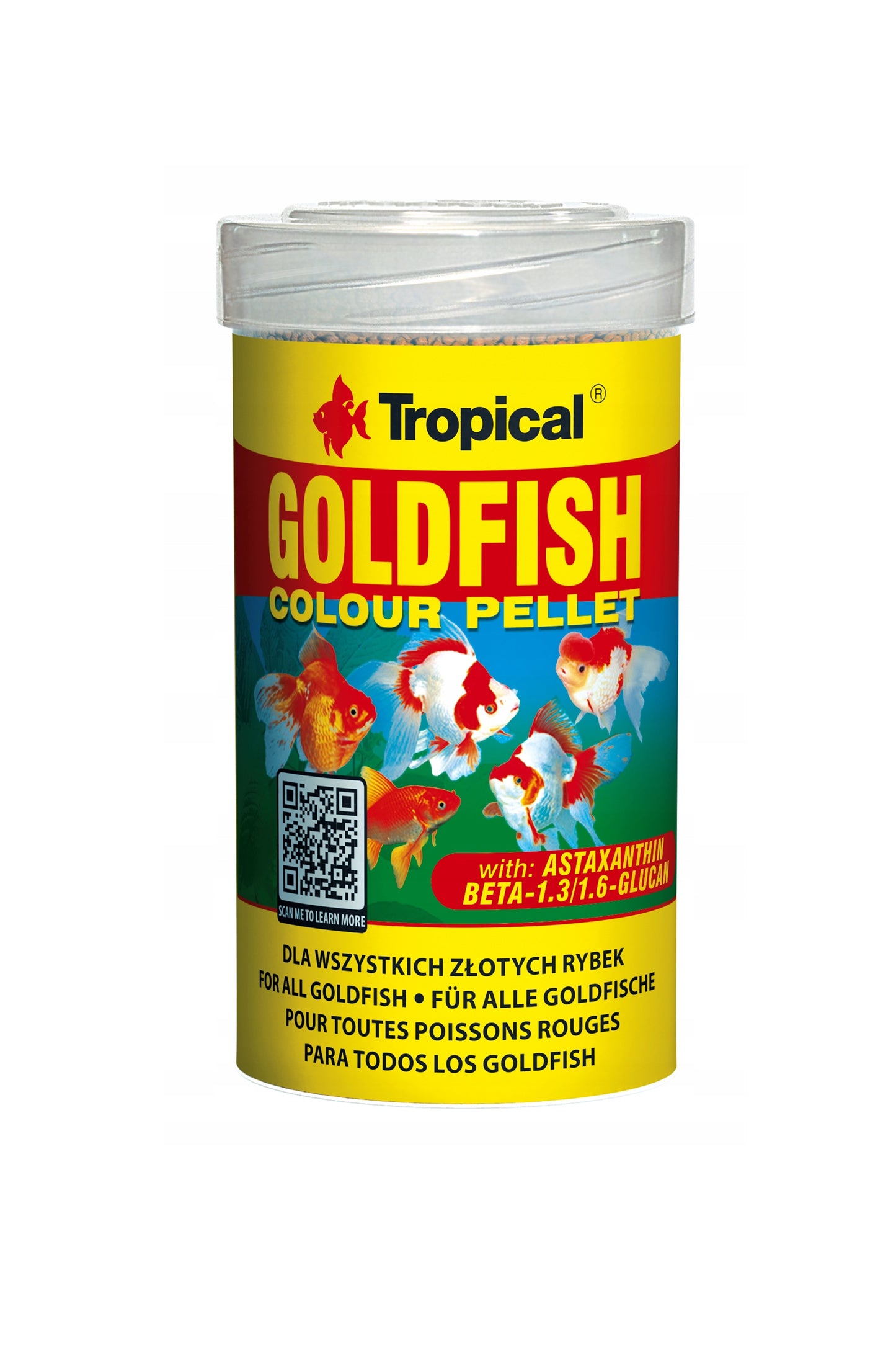 Tropical - Goldfisch-Farbpellets 100 ml.