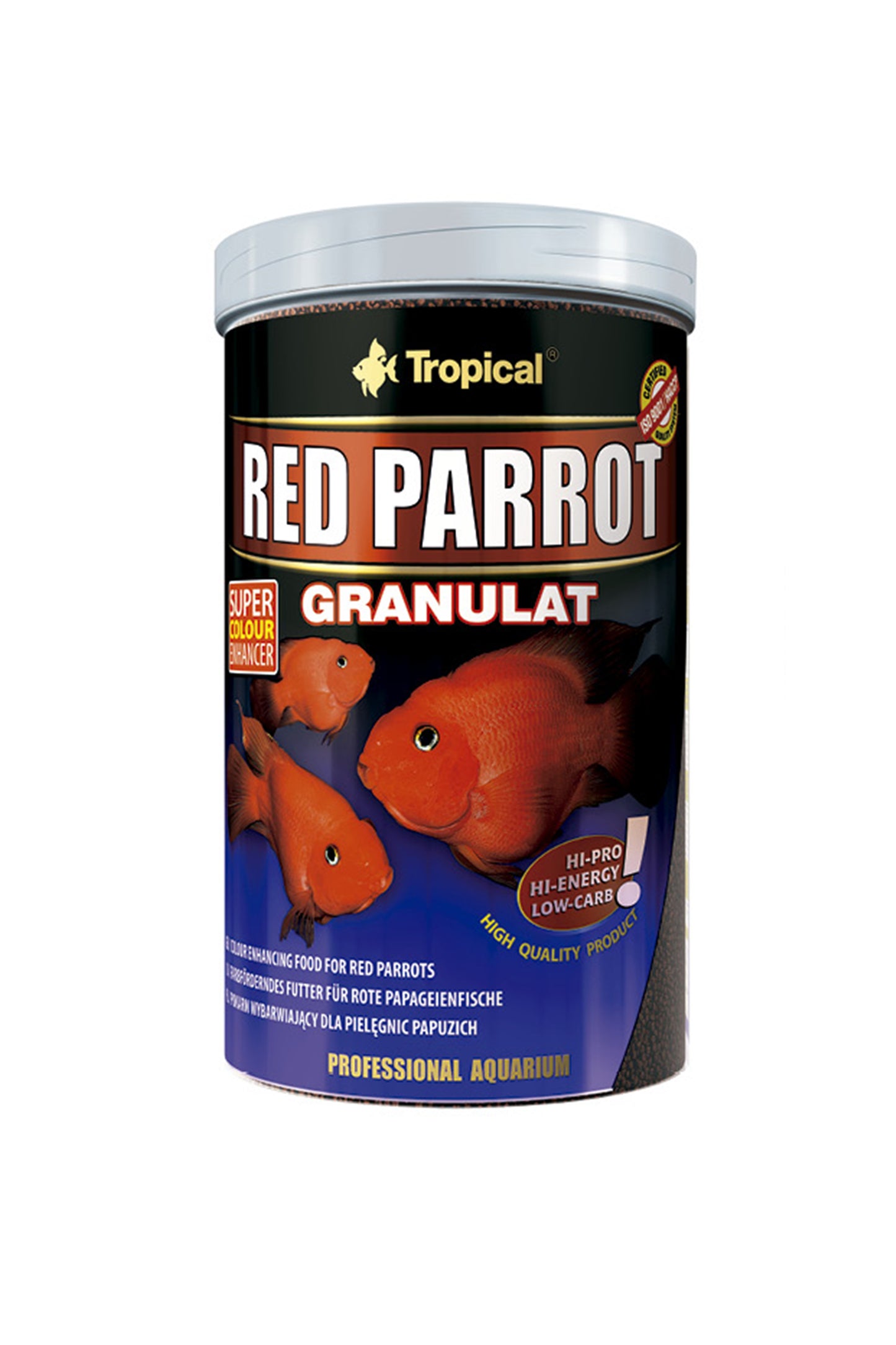 Tropical - Granulado Papagaio Vermelho 250 ml.