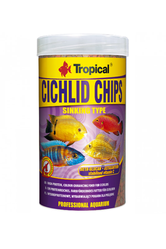 Tropical - Buntbarsch-Chips 1000 ml.