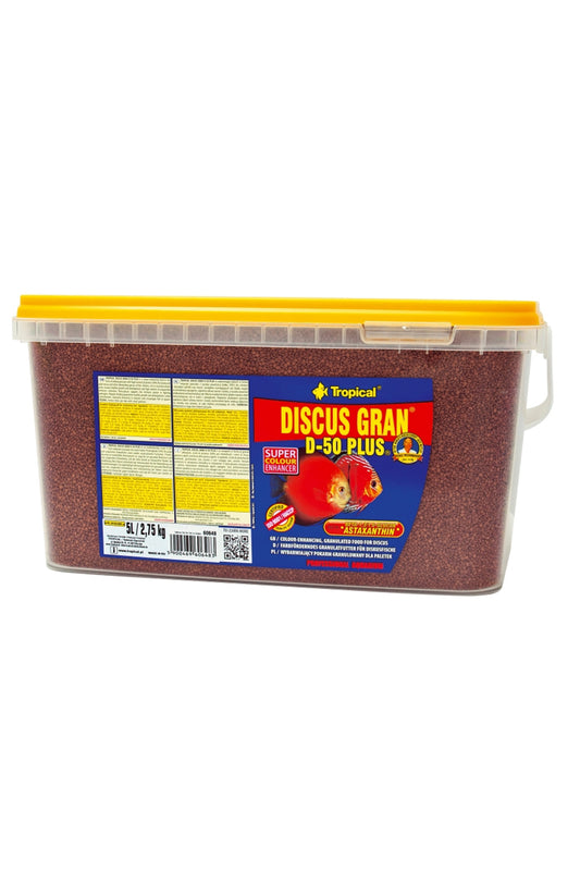Tropical - Discus Gran D-50 Plus 5 L