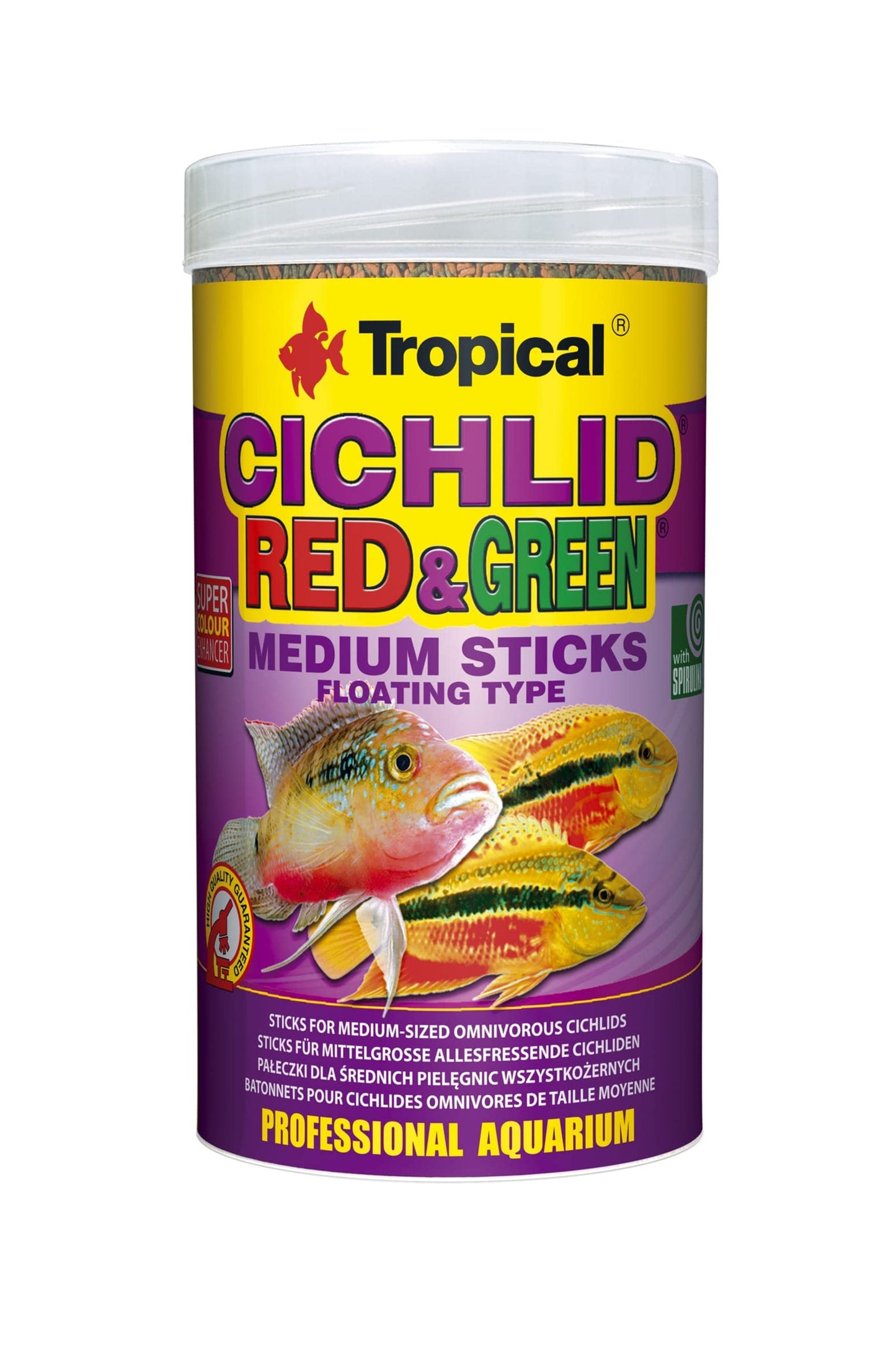 Tropical - Ciclídeo Vermelho&amp;Verde M 250 ml.